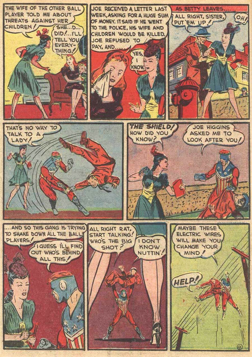 Read online Pep Comics comic -  Issue #7 - 6