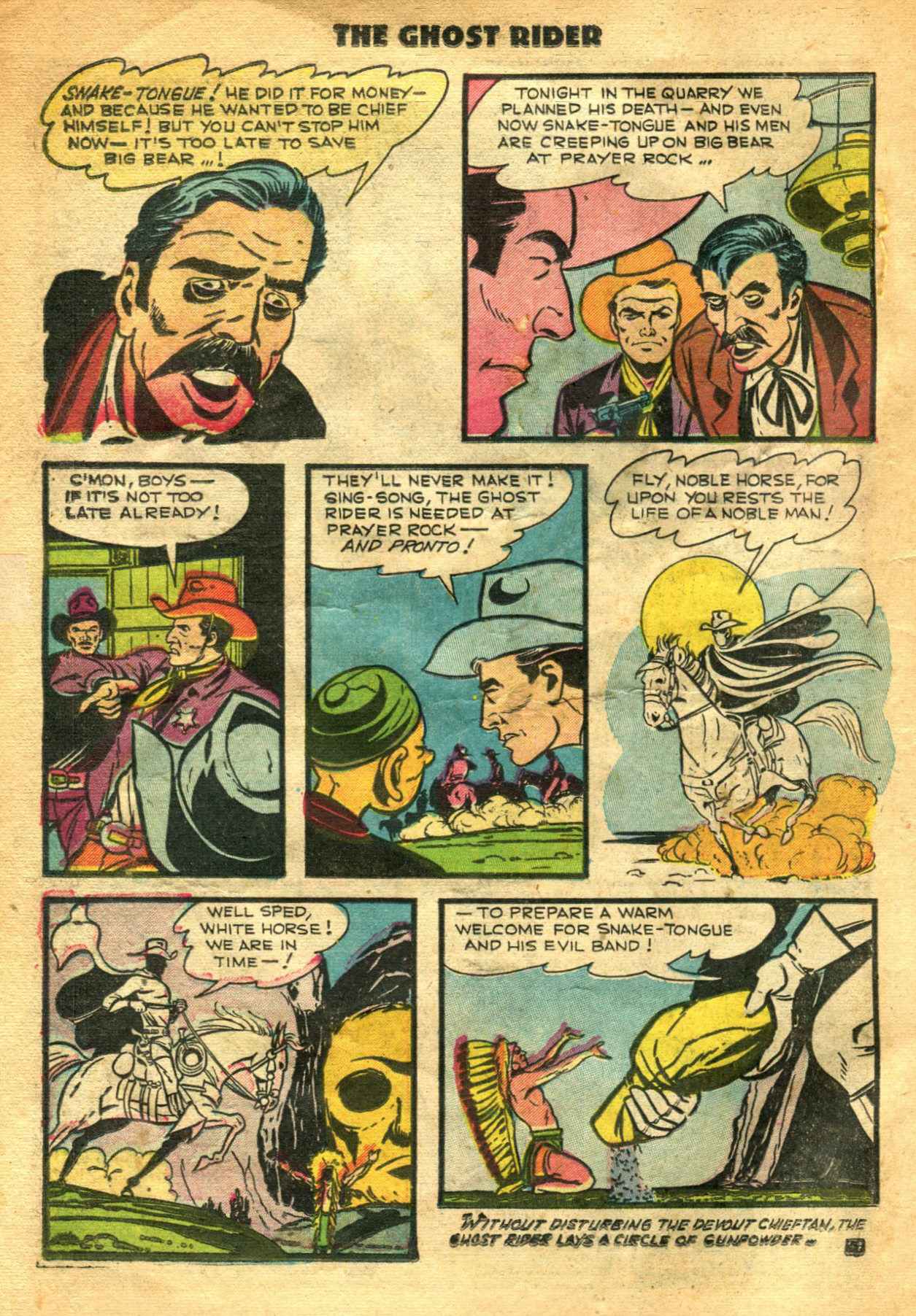 Read online The Ghost Rider (1950) comic -  Issue #5 - 8