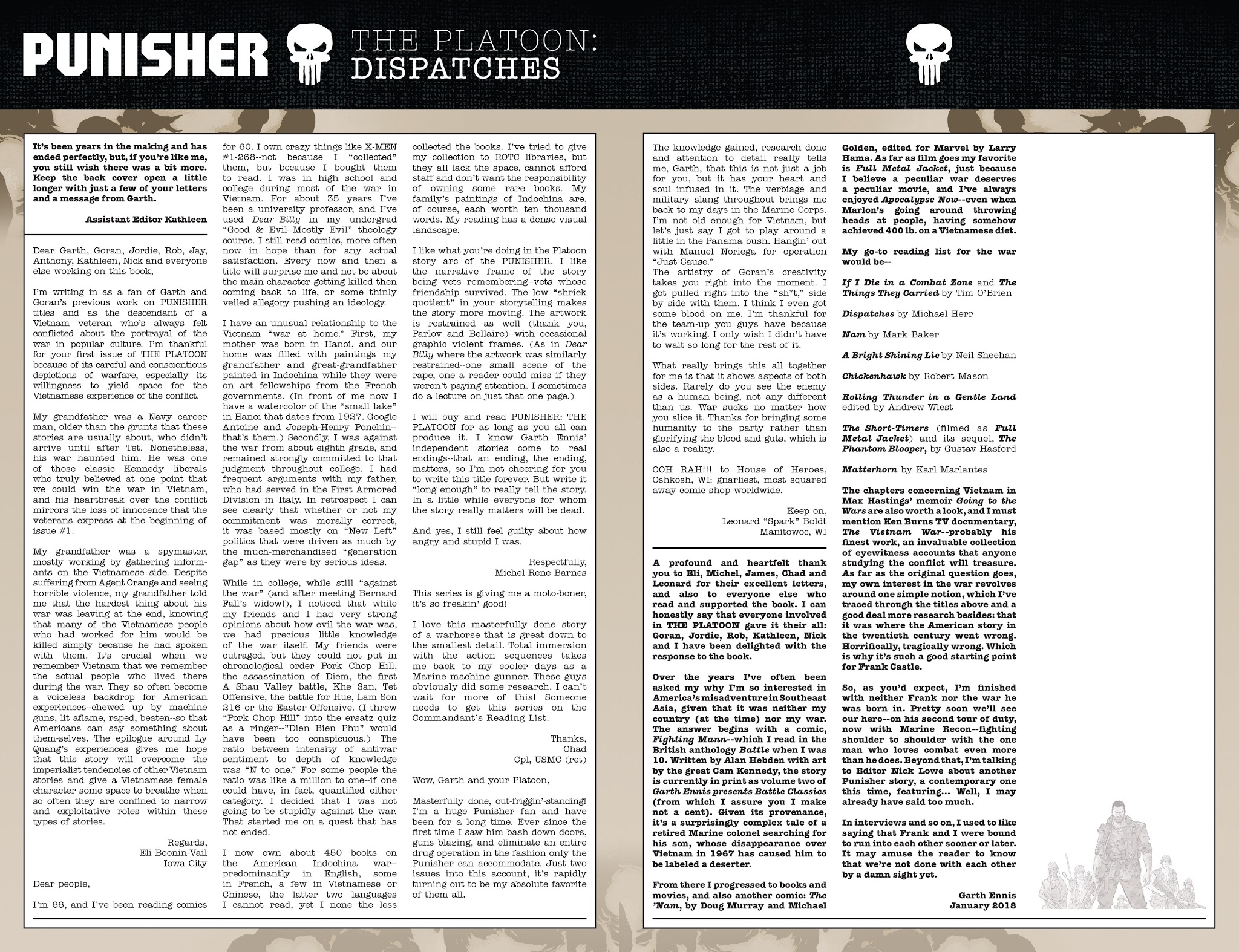 Read online Punisher MAX: The Platoon comic -  Issue #6 - 23