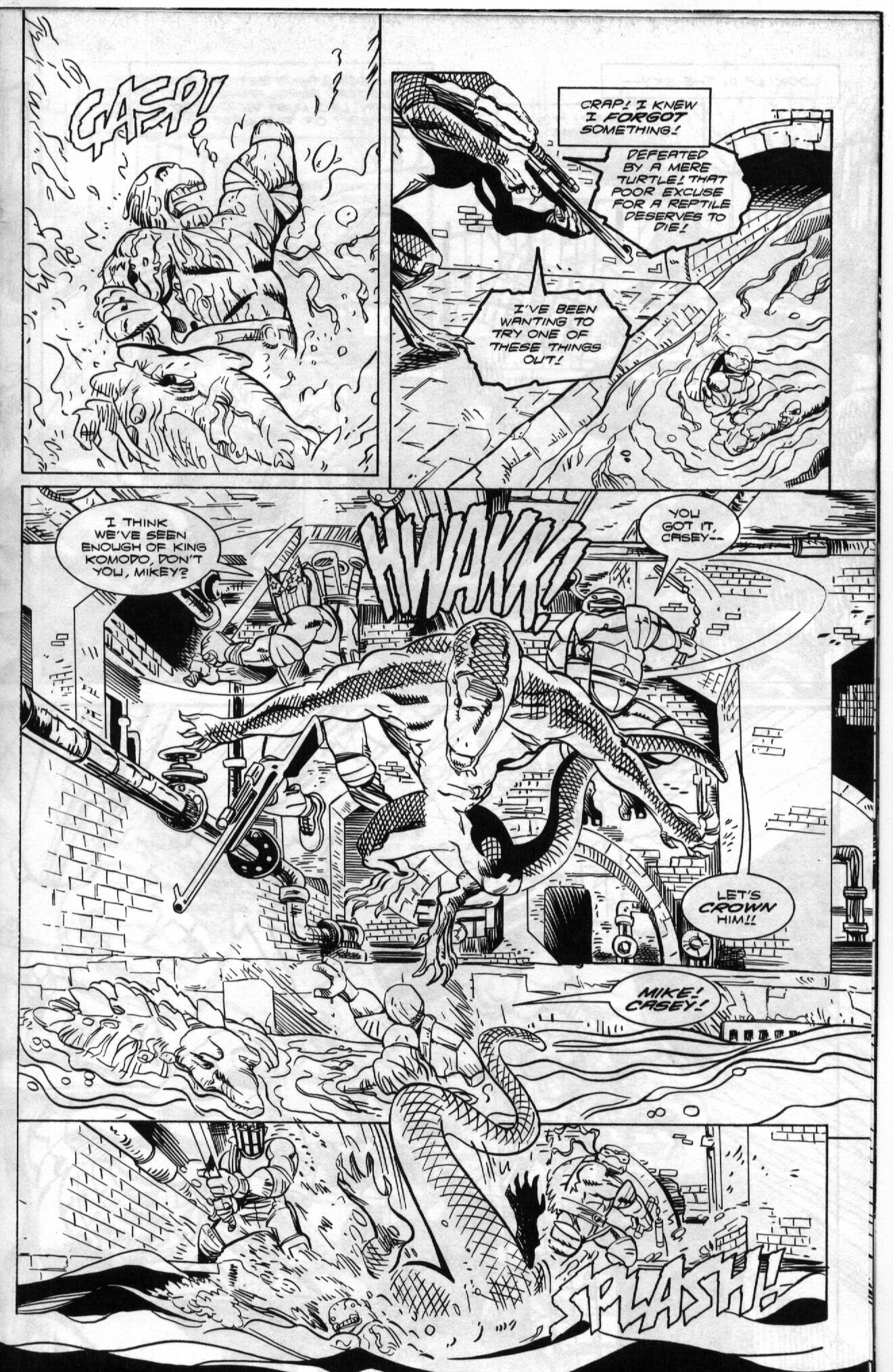 Read online Teenage Mutant Ninja Turtles (1996) comic -  Issue #18 - 19