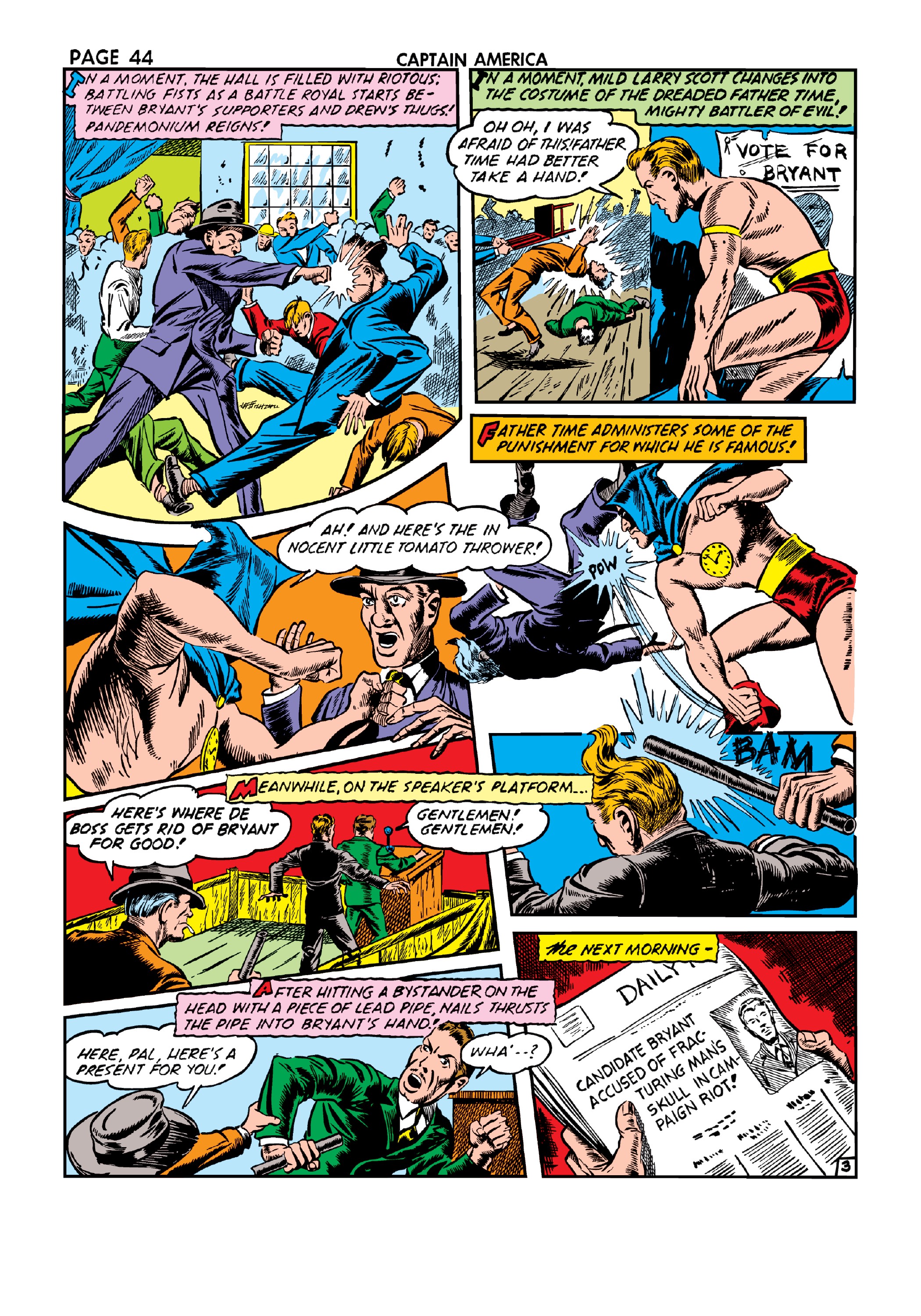 Read online Marvel Masterworks: Golden Age Captain America comic -  Issue # TPB 3 (Part 2) - 85