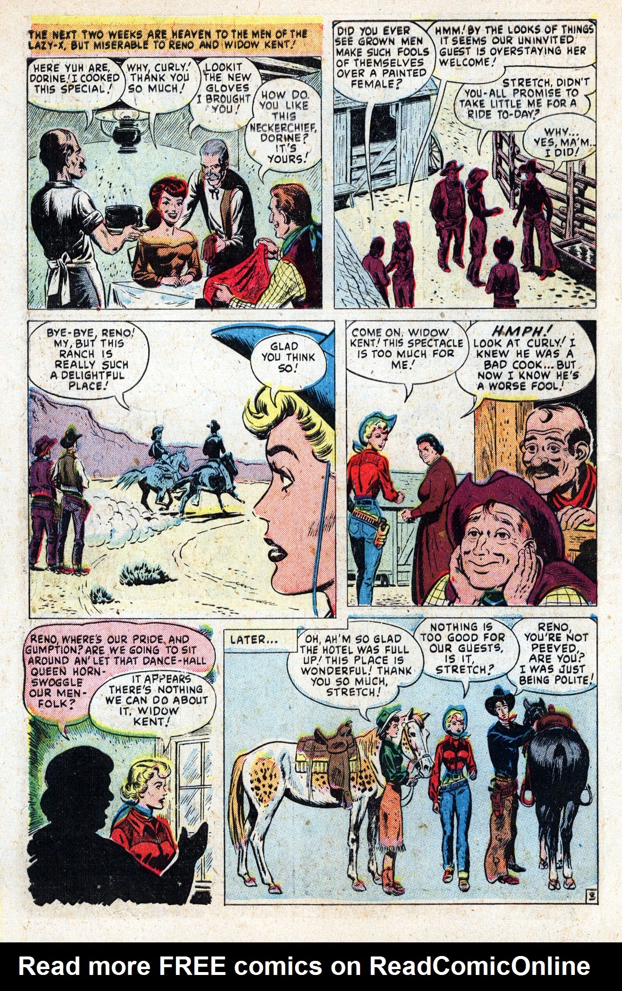 Read online Reno Browne, Hollywood's Greatest Cowgirl comic -  Issue #51 - 14