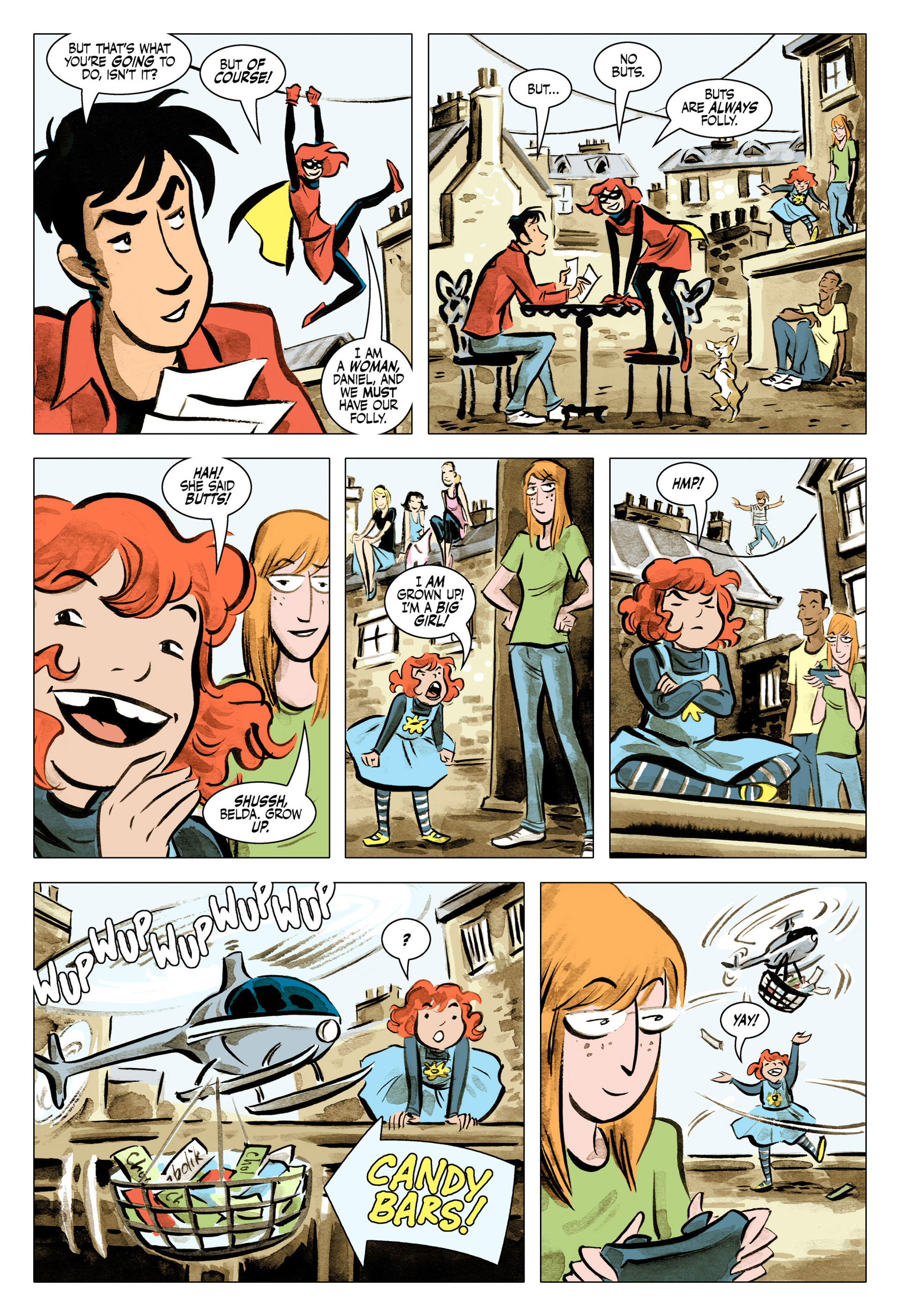 Read online Bandette (2012) comic -  Issue #5 - 9