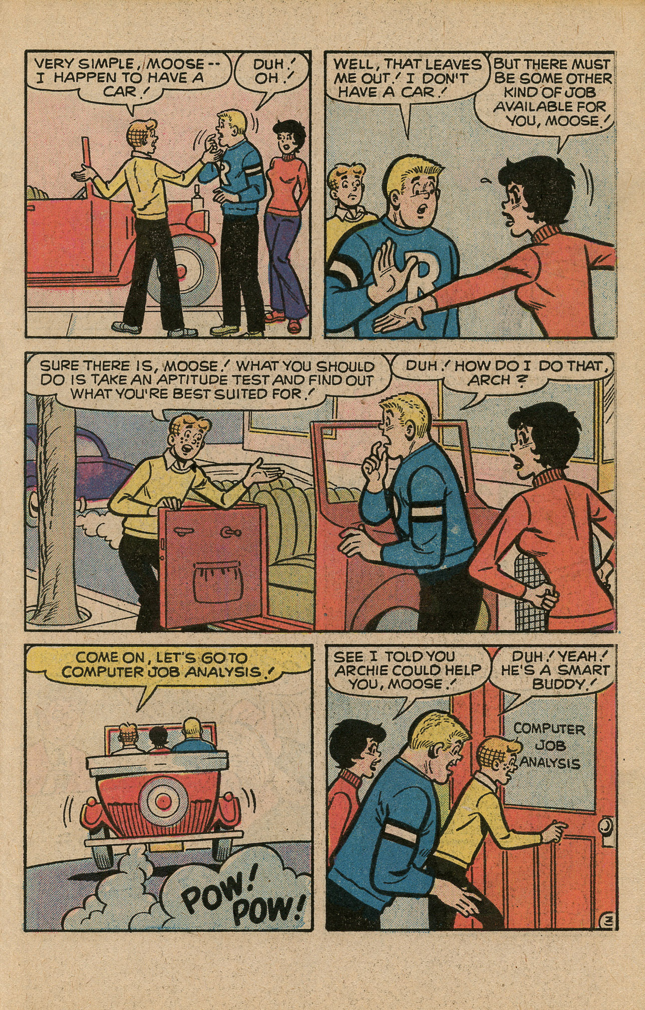 Read online Archie's TV Laugh-Out comic -  Issue #38 - 31