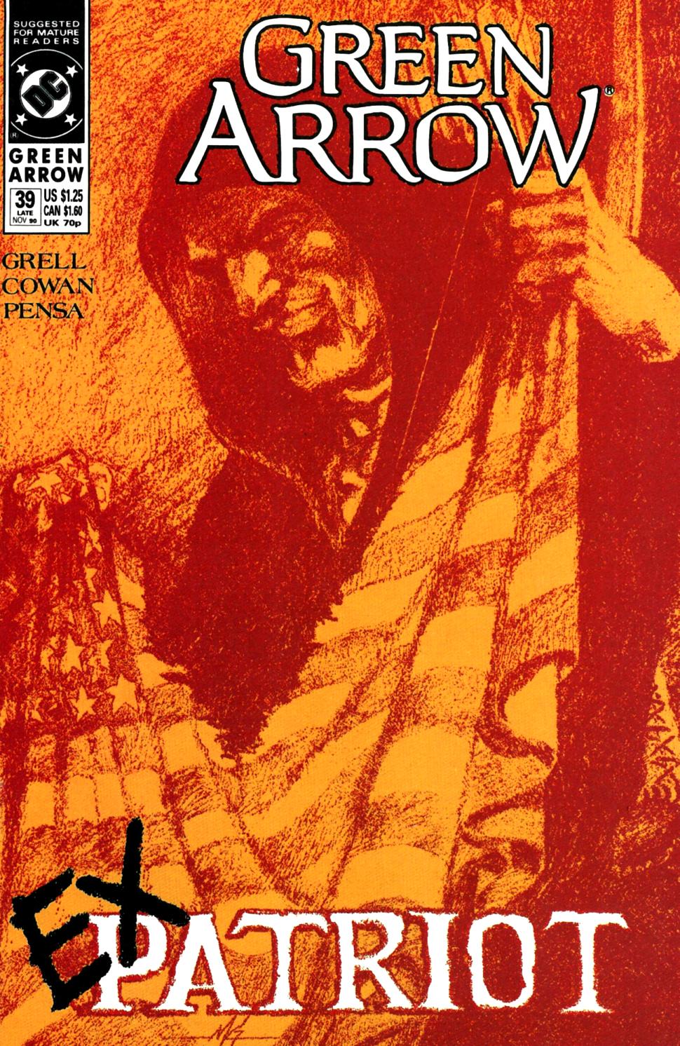 Read online Green Arrow (1988) comic -  Issue #39 - 1