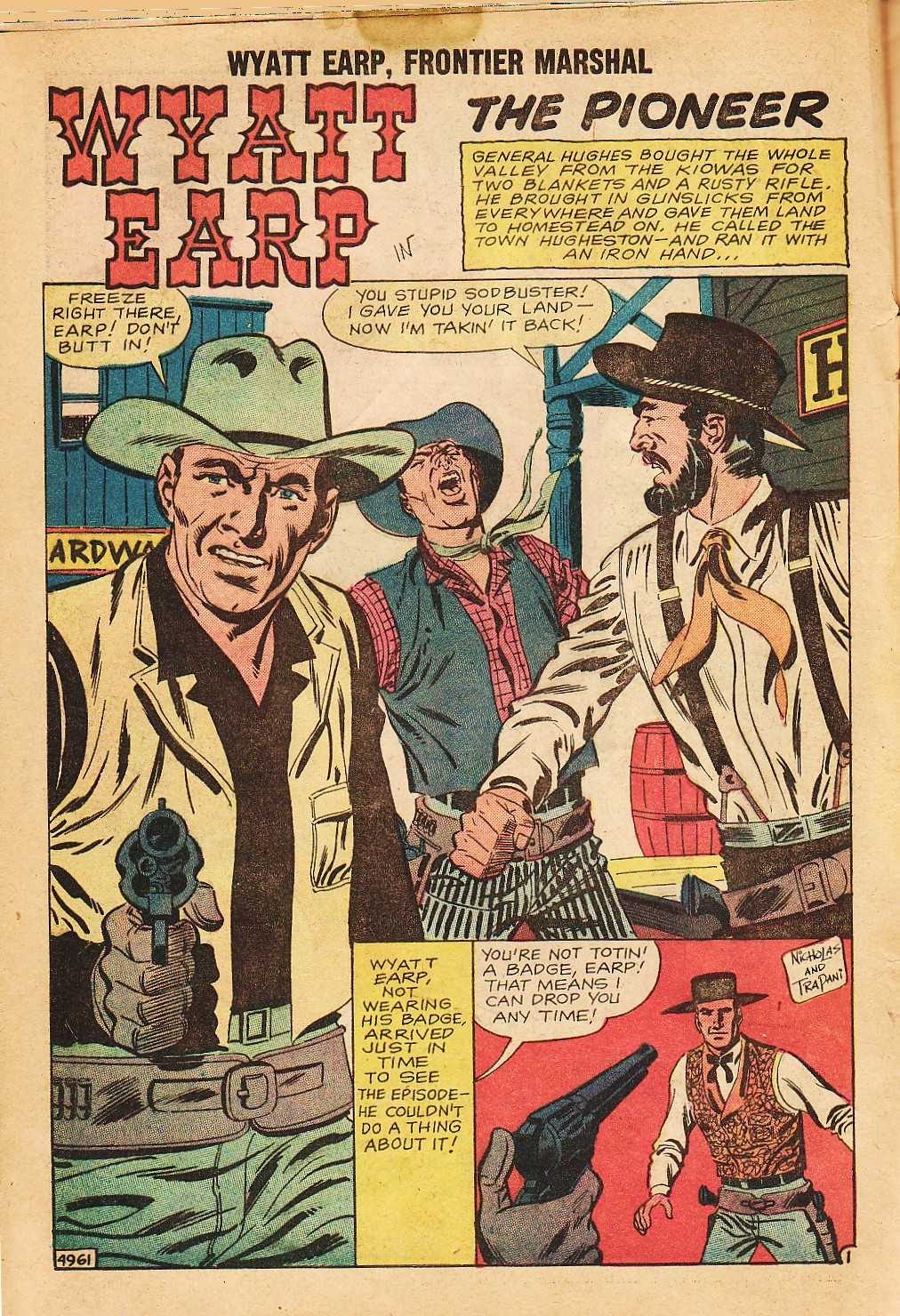 Read online Wyatt Earp Frontier Marshal comic -  Issue #24 - 4
