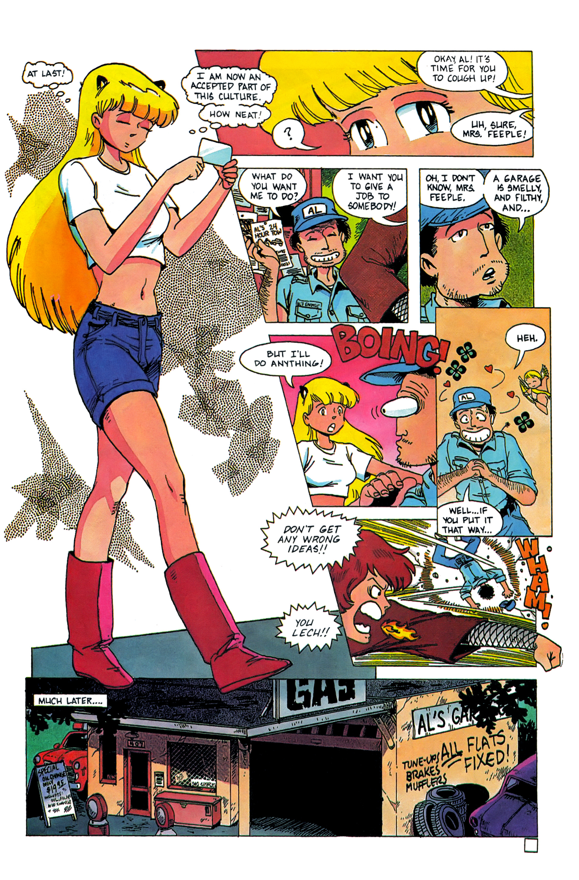 Read online Ninja High School In Color comic -  Issue #4 - 13