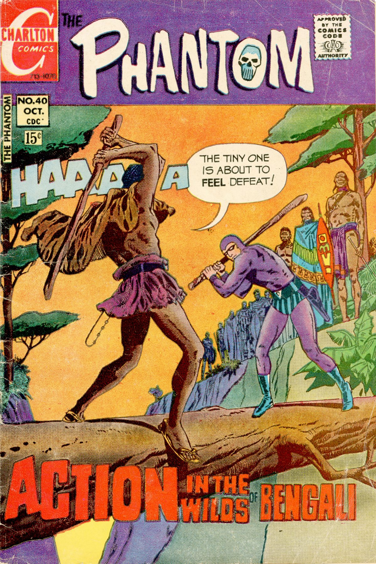 Read online The Phantom (1969) comic -  Issue #40 - 1