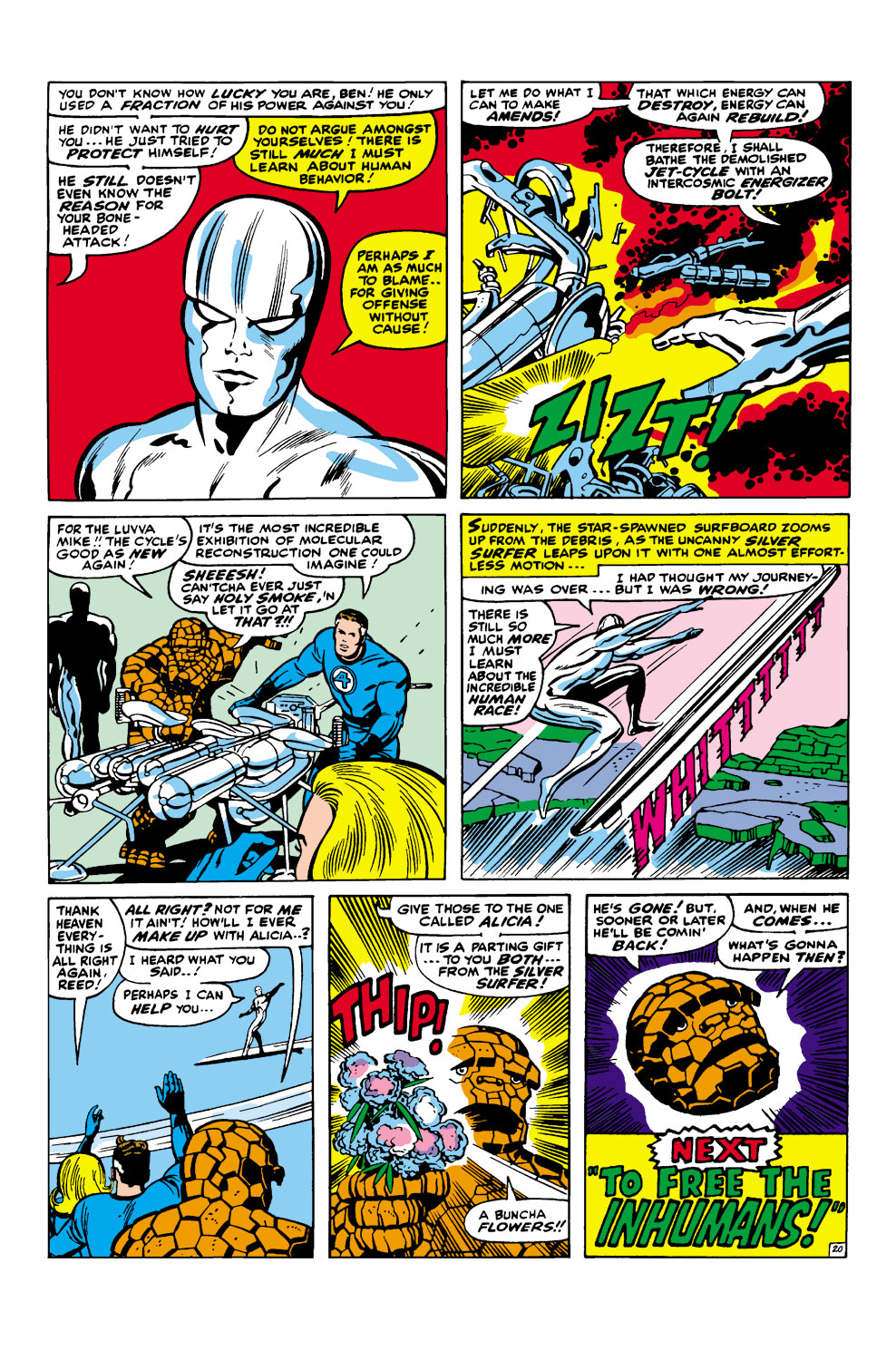 Read online Fantastic Four (1961) comic -  Issue #55 - 21