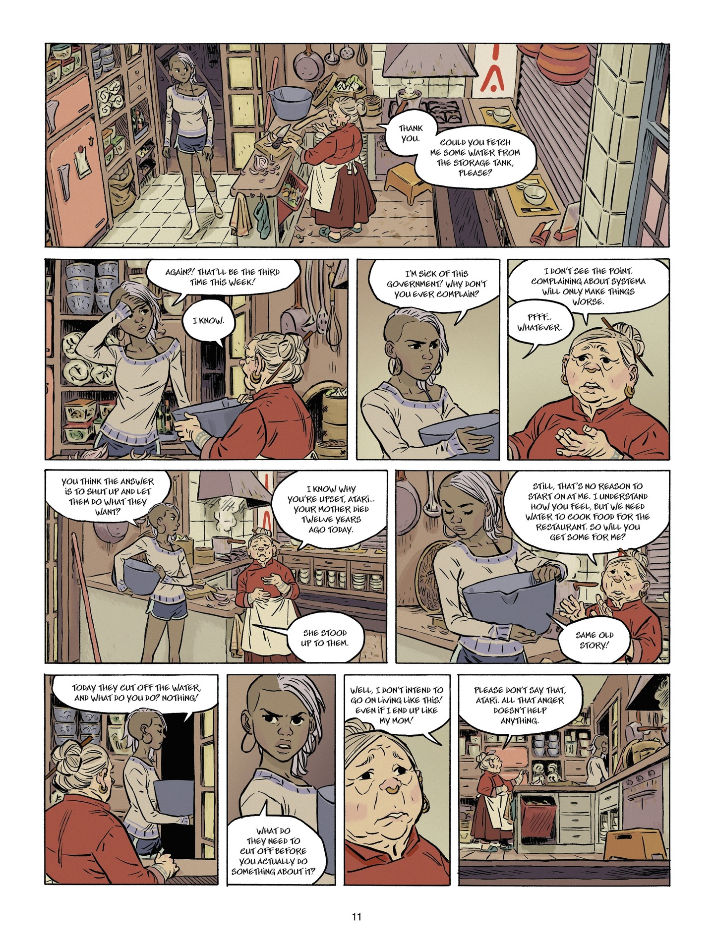 Read online Nocean comic -  Issue #1 - 10