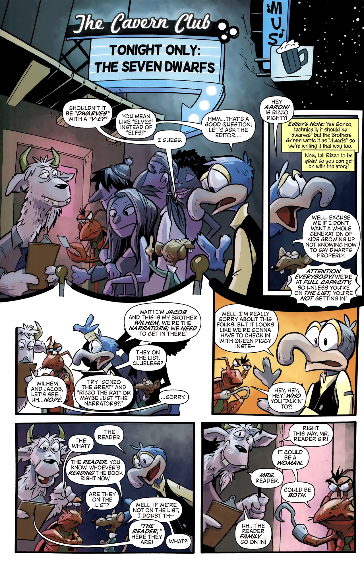Read online Muppet Snow White comic -  Issue #3 - 4