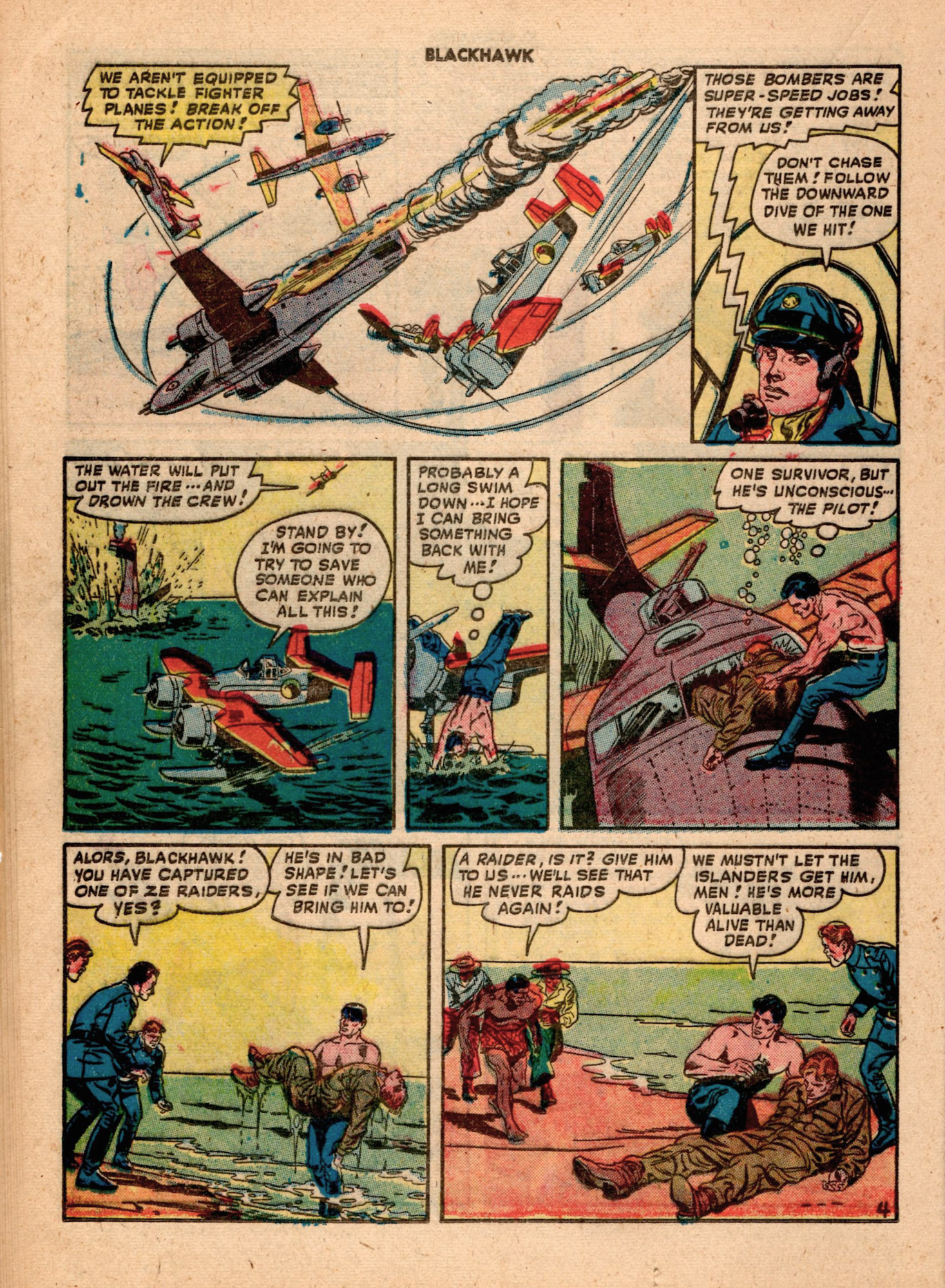 Read online Blackhawk (1957) comic -  Issue #21 - 18