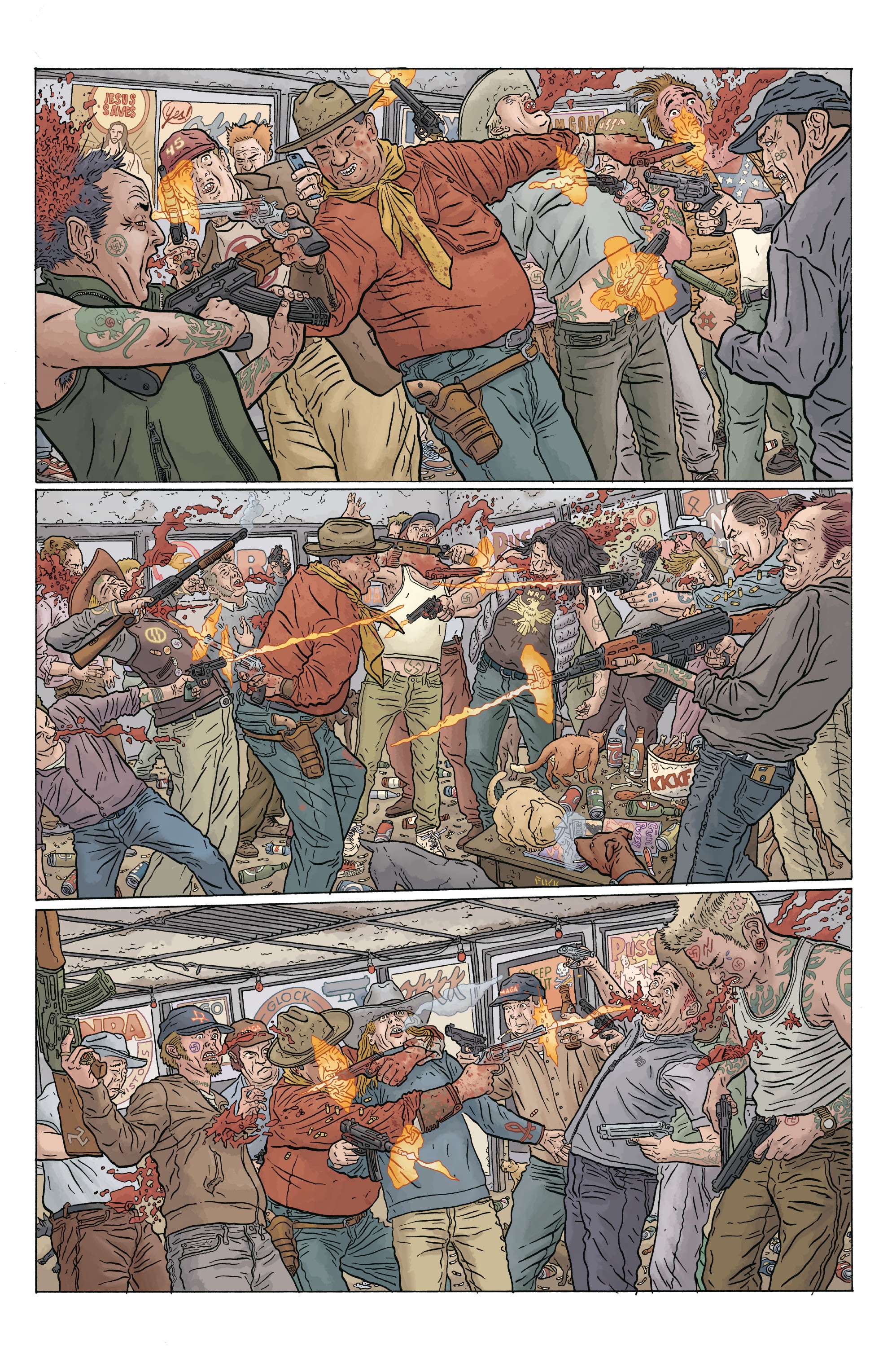 Read online Shaolin Cowboy: Cruel to Be Kin comic -  Issue #5 - 19