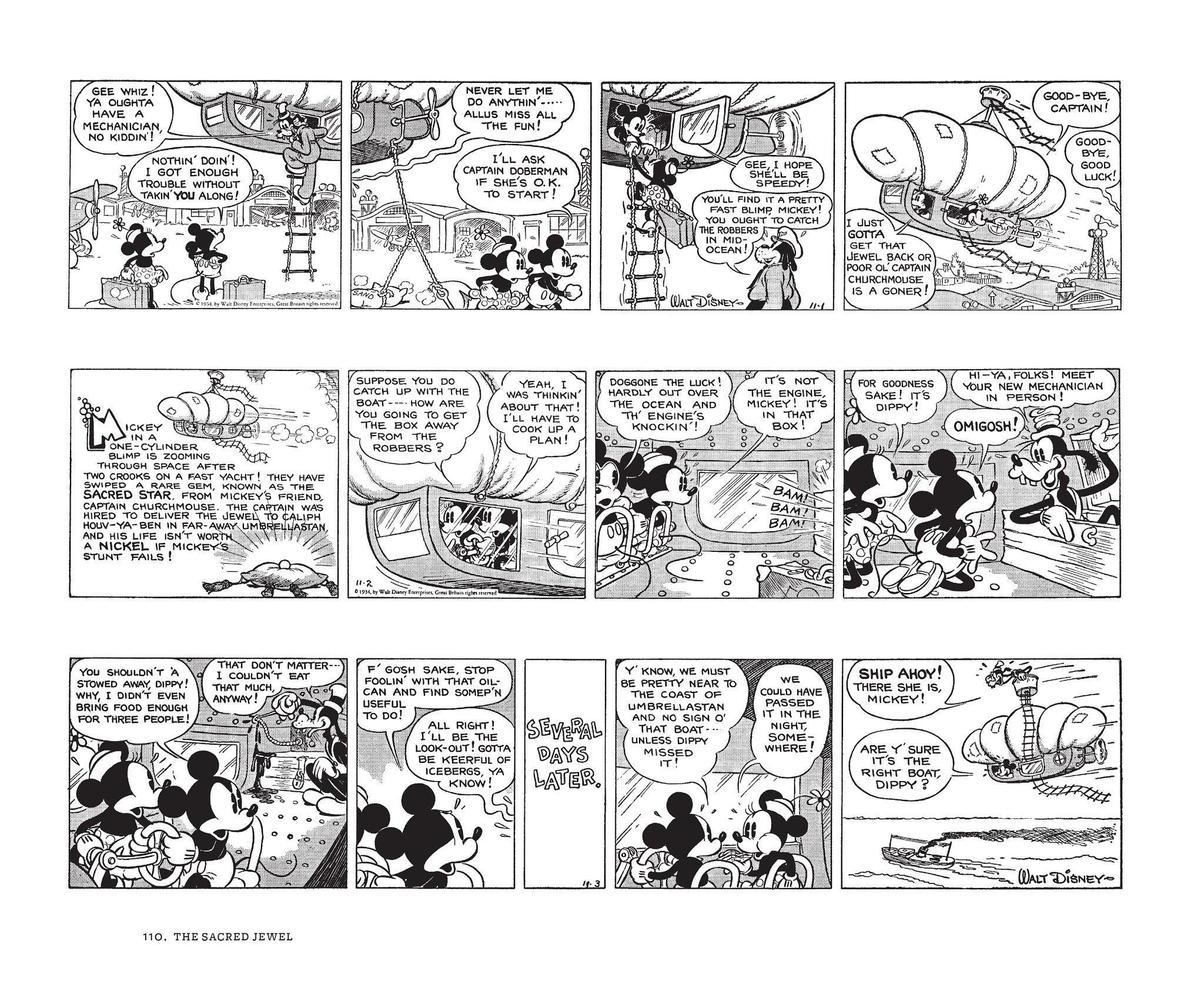 Read online Walt Disney's Mickey Mouse by Floyd Gottfredson comic -  Issue # TPB 3 (Part 2) - 10