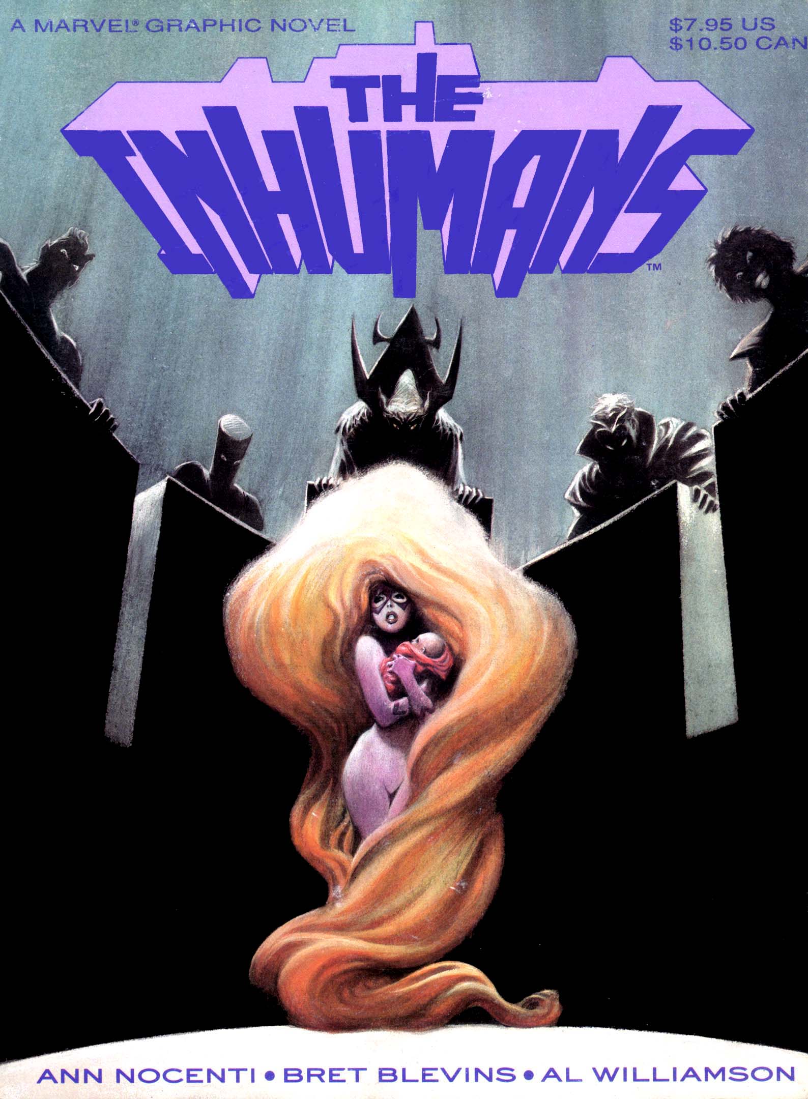 Read online Marvel Graphic Novel comic -  Issue #39 - The Inhumans - 1
