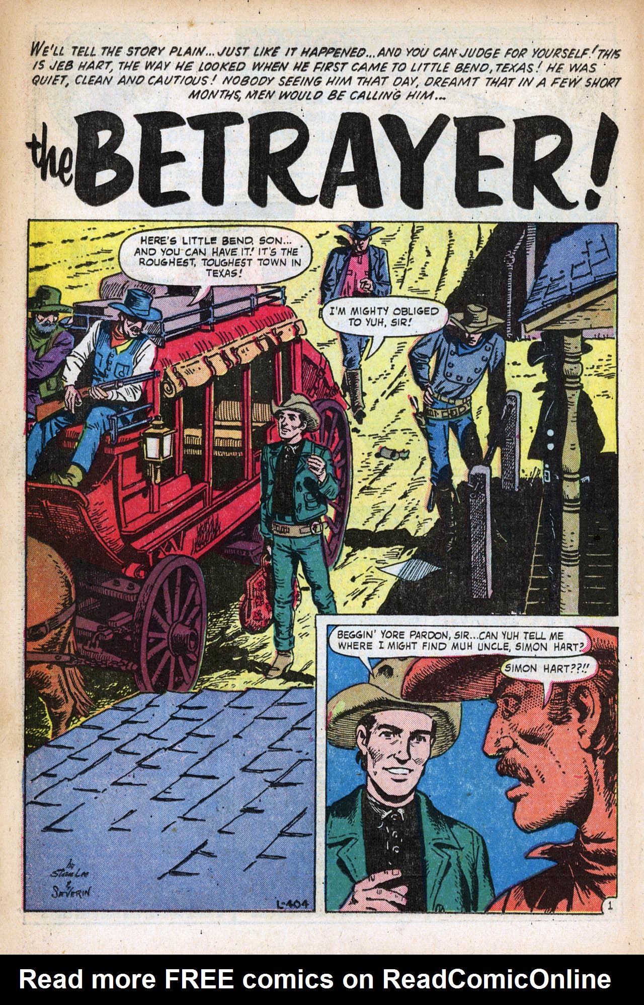 Read online Western Outlaws (1954) comic -  Issue #19 - 26