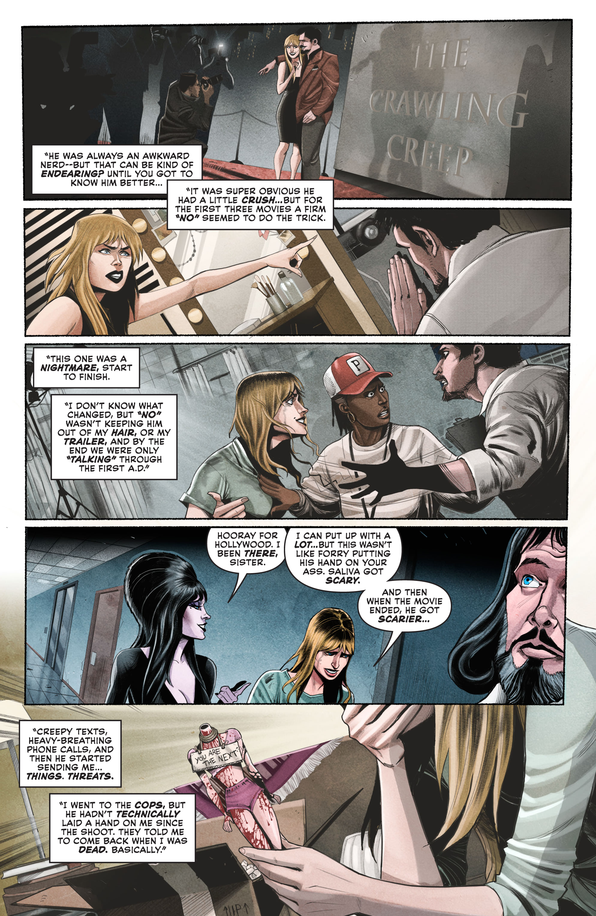 Read online Elvira Meets Vincent Price comic -  Issue #5 - 17