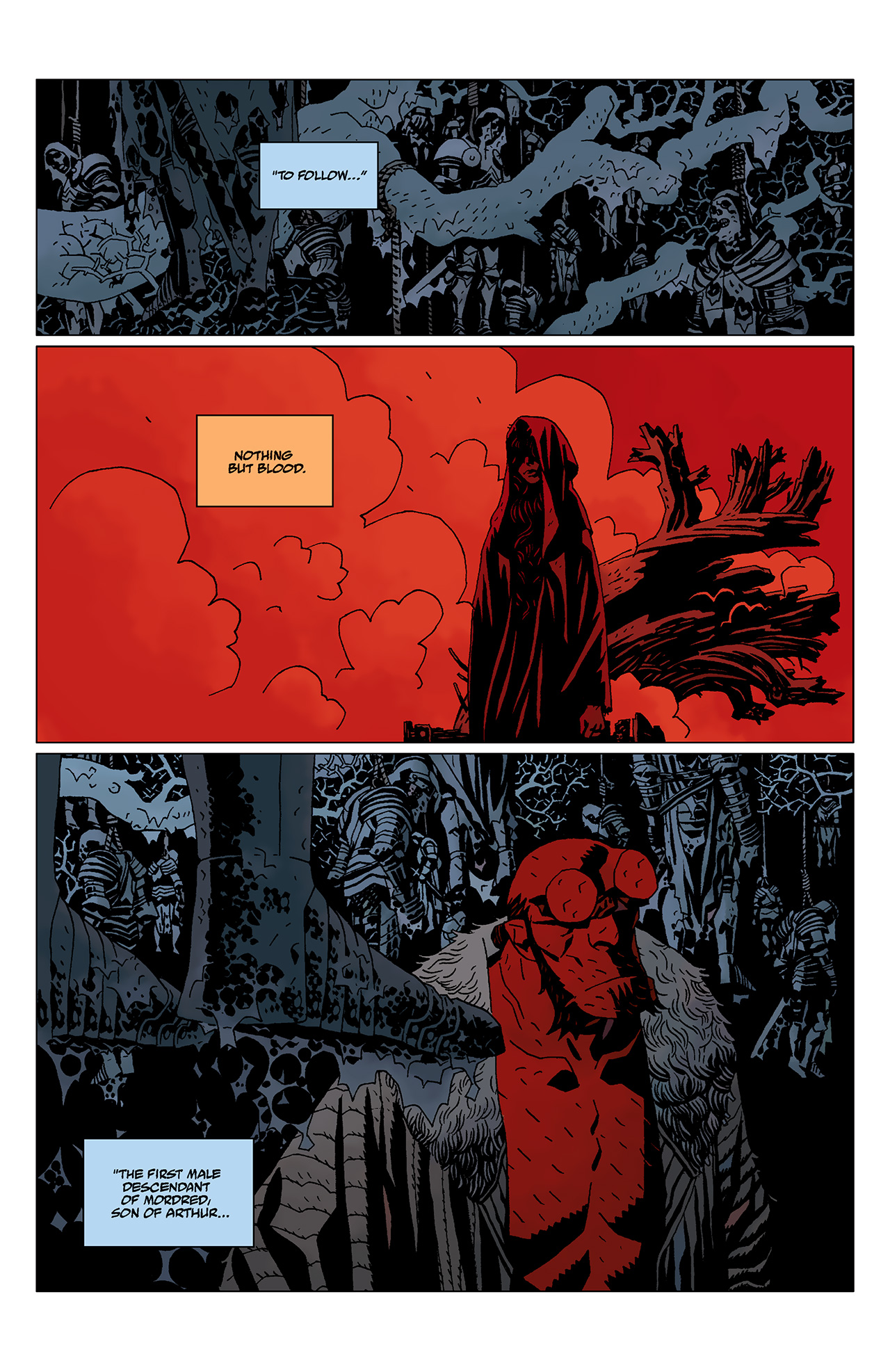 Read online Hellboy: The Wild Hunt comic -  Issue #7 - 4