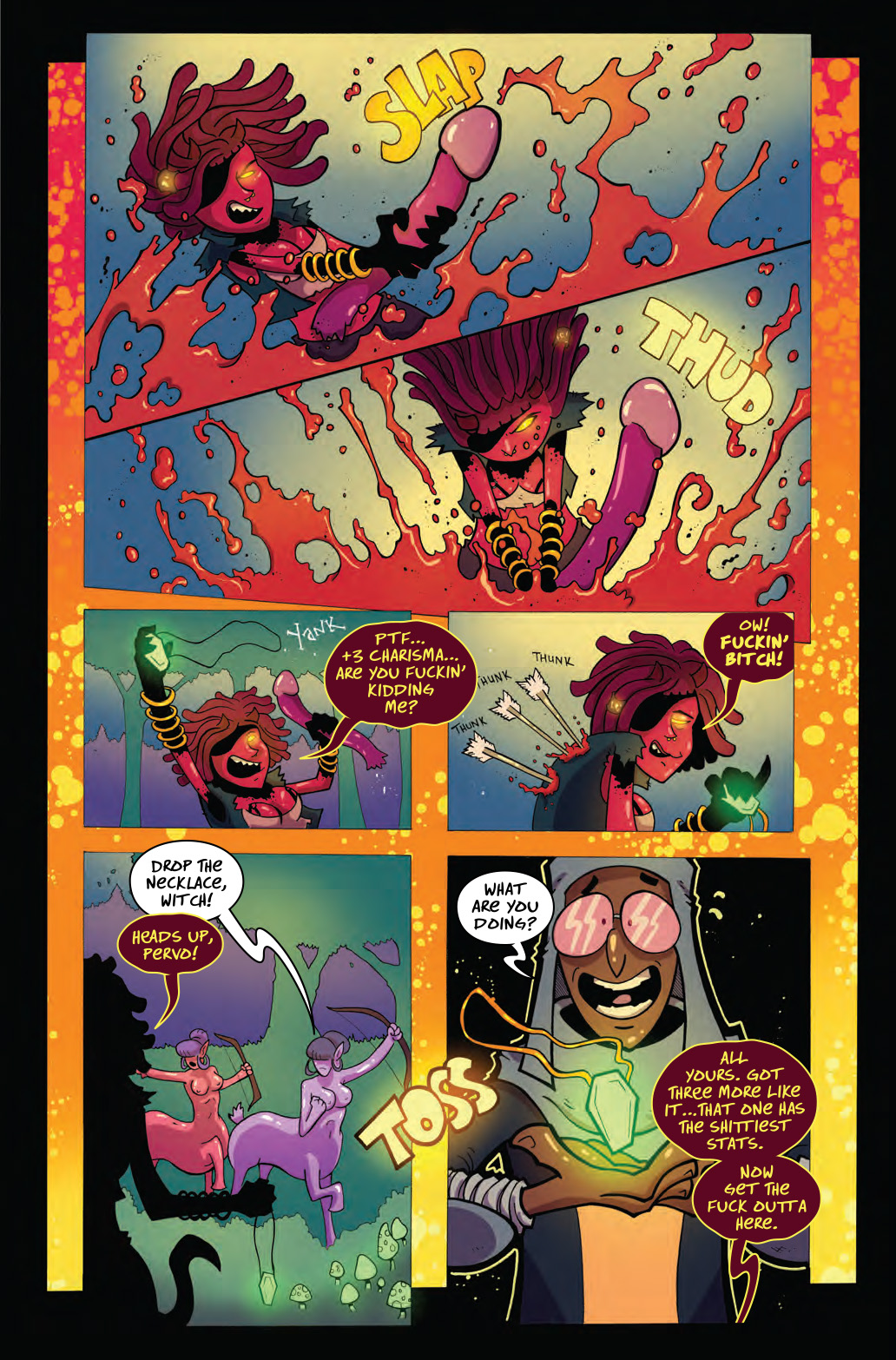 Read online Murder Hobo: All Inn At the Dragon's Shaft comic -  Issue # Full - 15