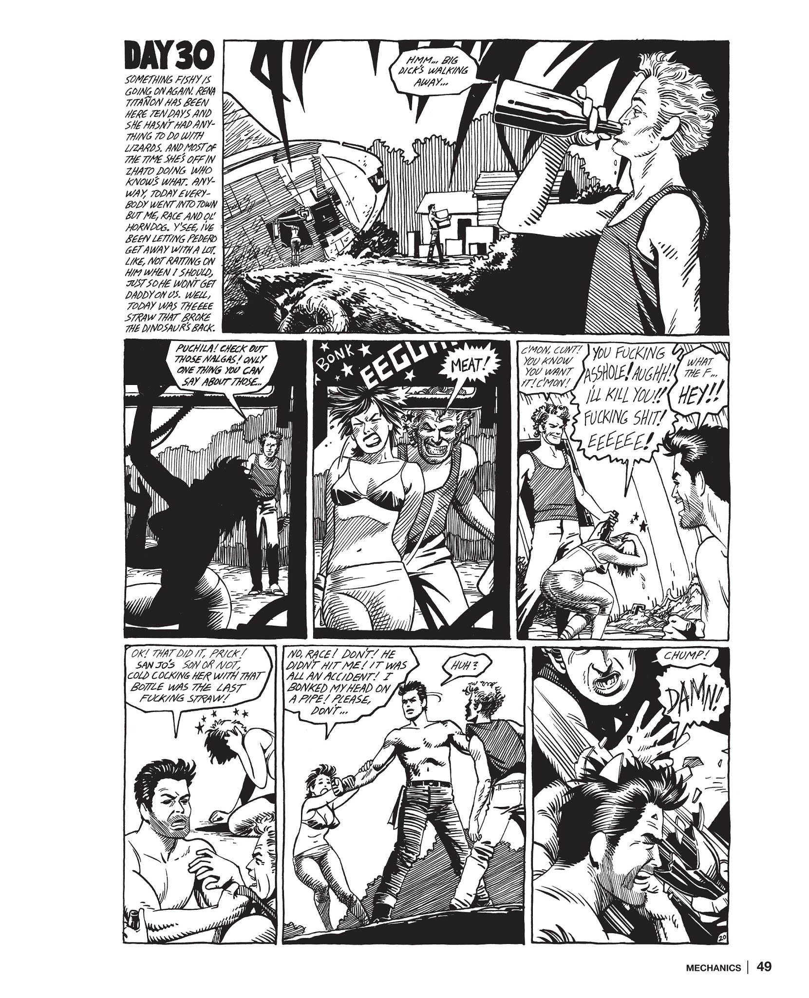 Read online Maggie the Mechanic: The Love & Rockets Library - Locas comic -  Issue # TPB (Part 1) - 49