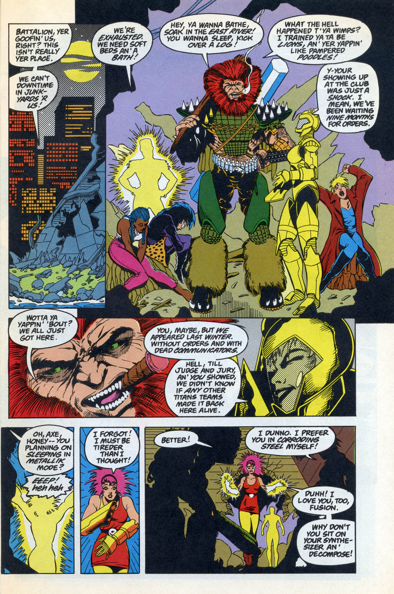 Read online Team Titans comic -  Issue #4 - 23