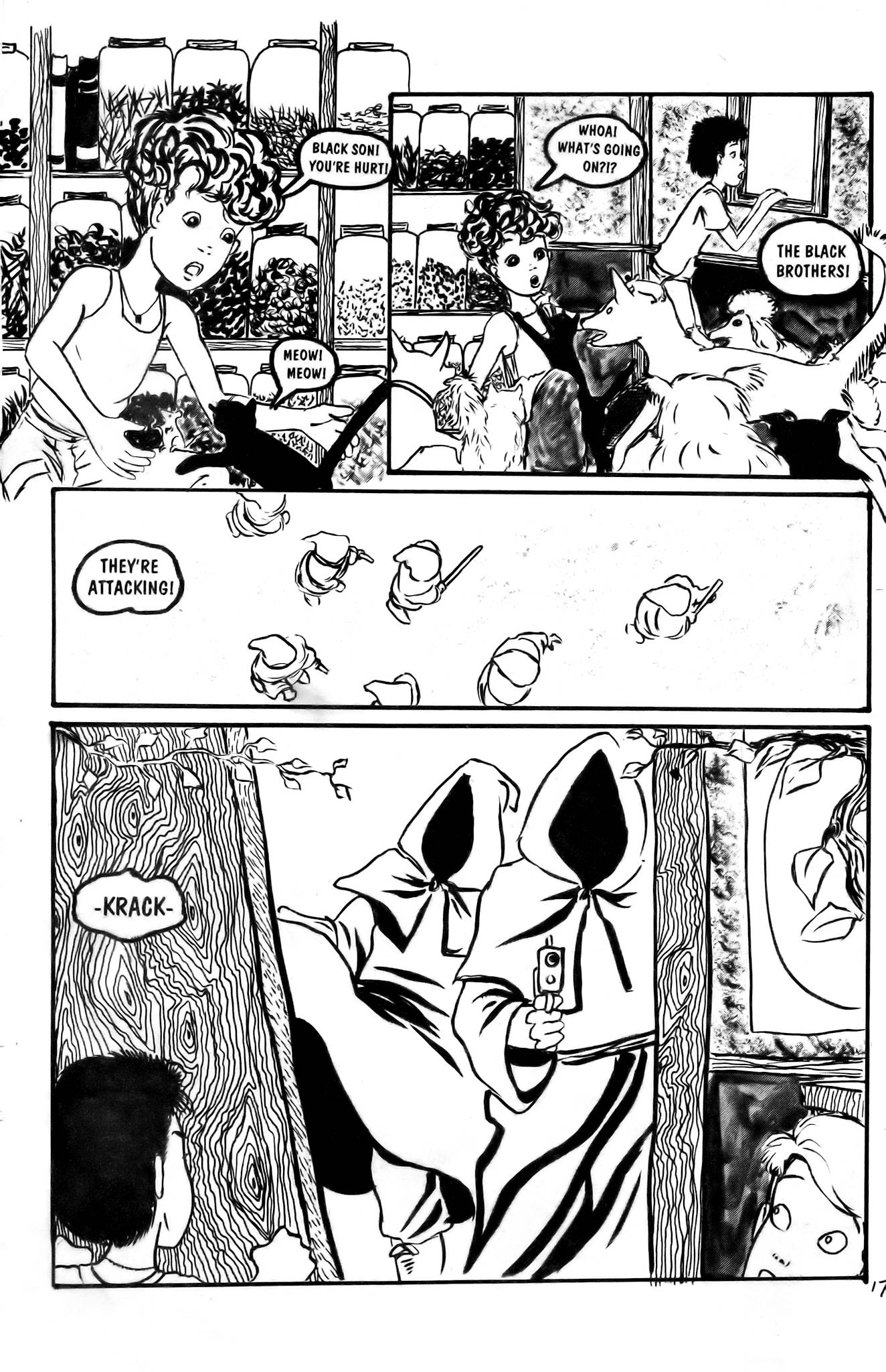 Read online Dragons in the Moon comic -  Issue #4 - 19