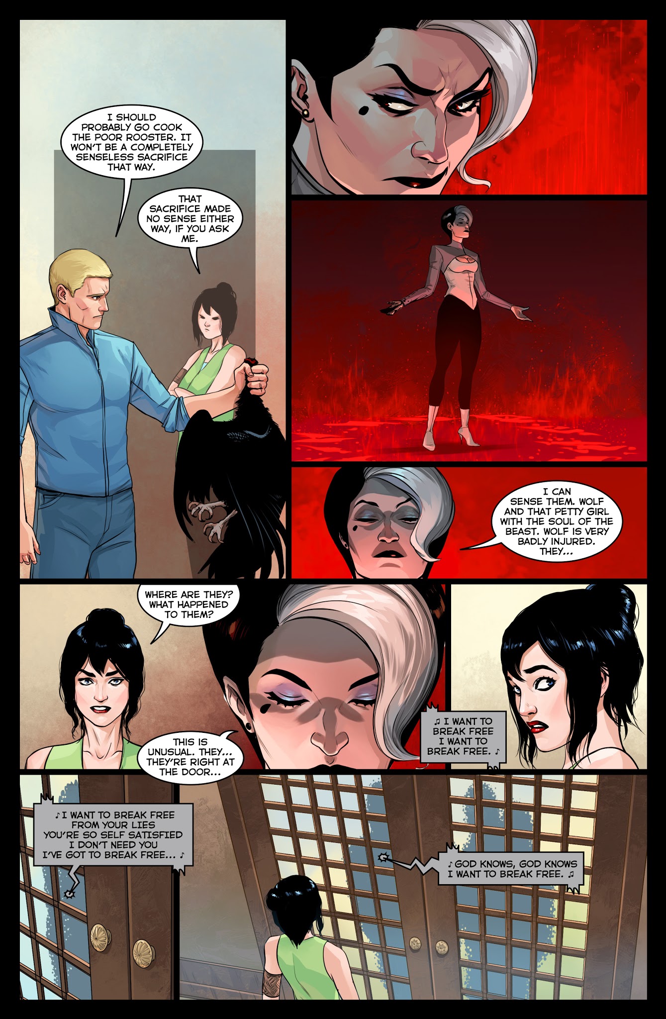 Read online Realmwalkers comic -  Issue #11 - 12