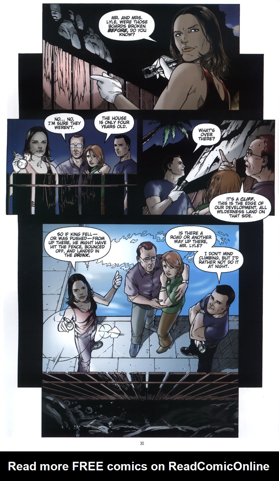 Read online CSI: Crime Scene Investigation: Thicker Than Blood comic -  Issue # Full - 32