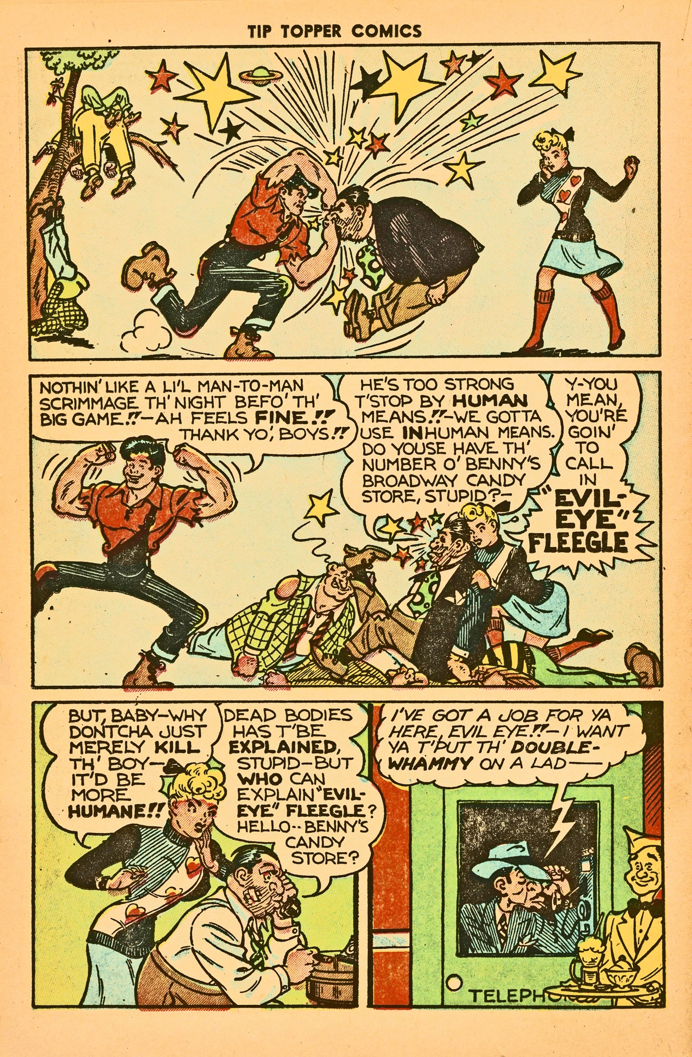Read online Tip Topper Comics comic -  Issue #3 - 34