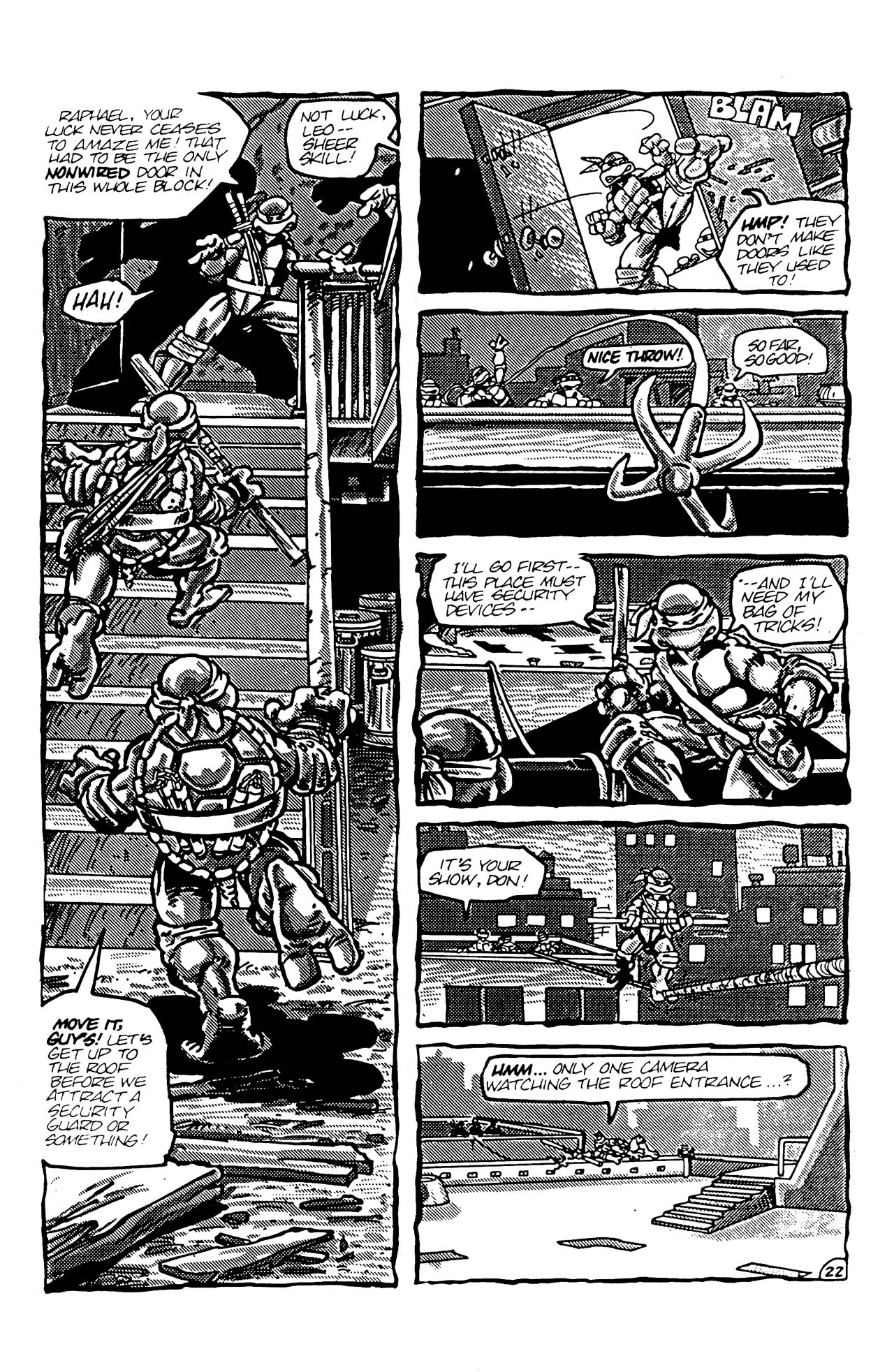 Read online Teenage Mutant Ninja Turtles (1984) comic -  Issue #4 - 22