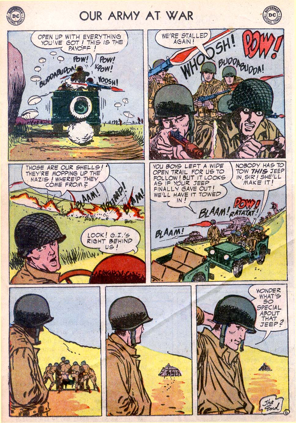 Read online Our Army at War (1952) comic -  Issue #29 - 24