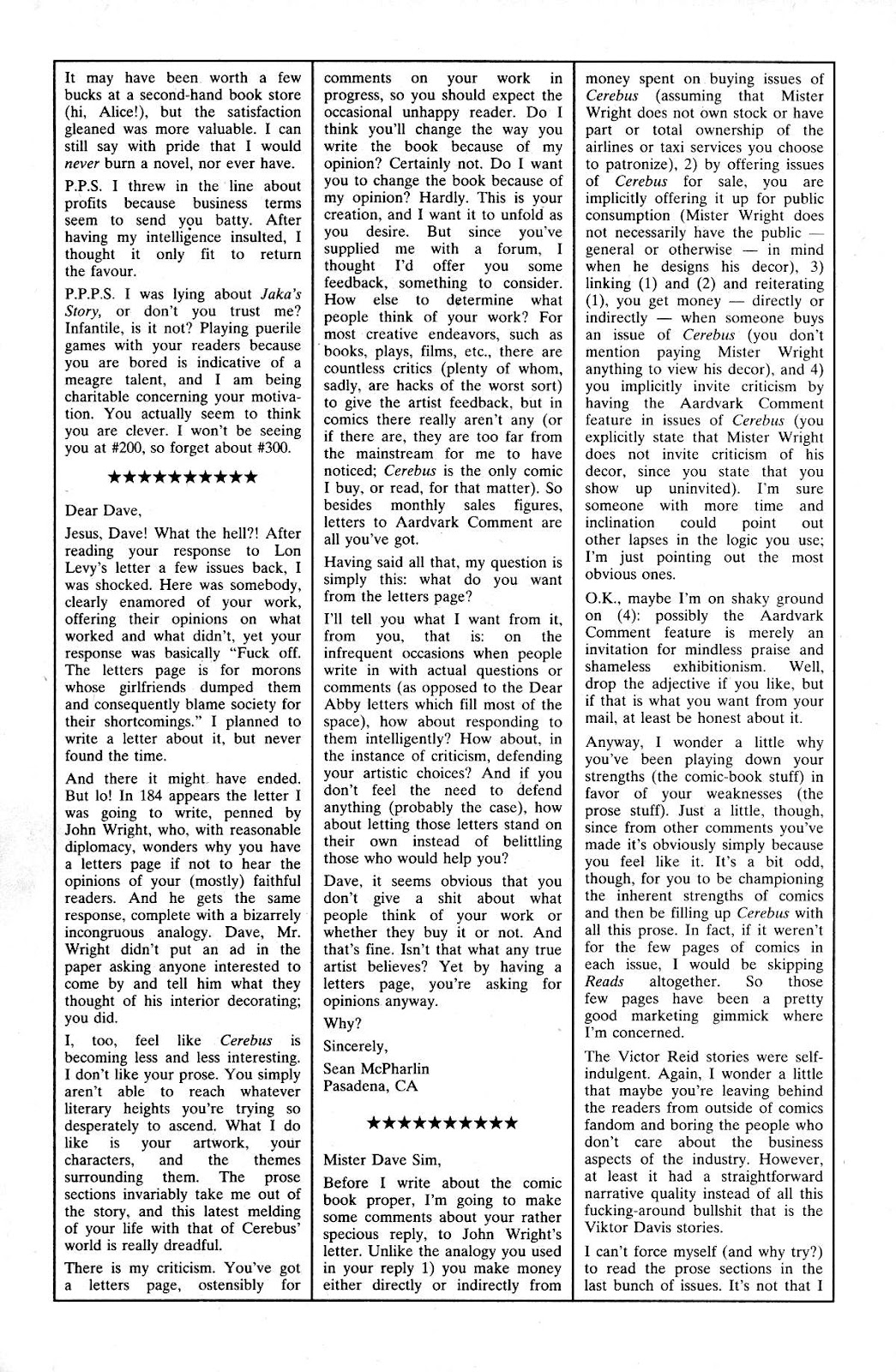 Cerebus issue 187 - Page 22