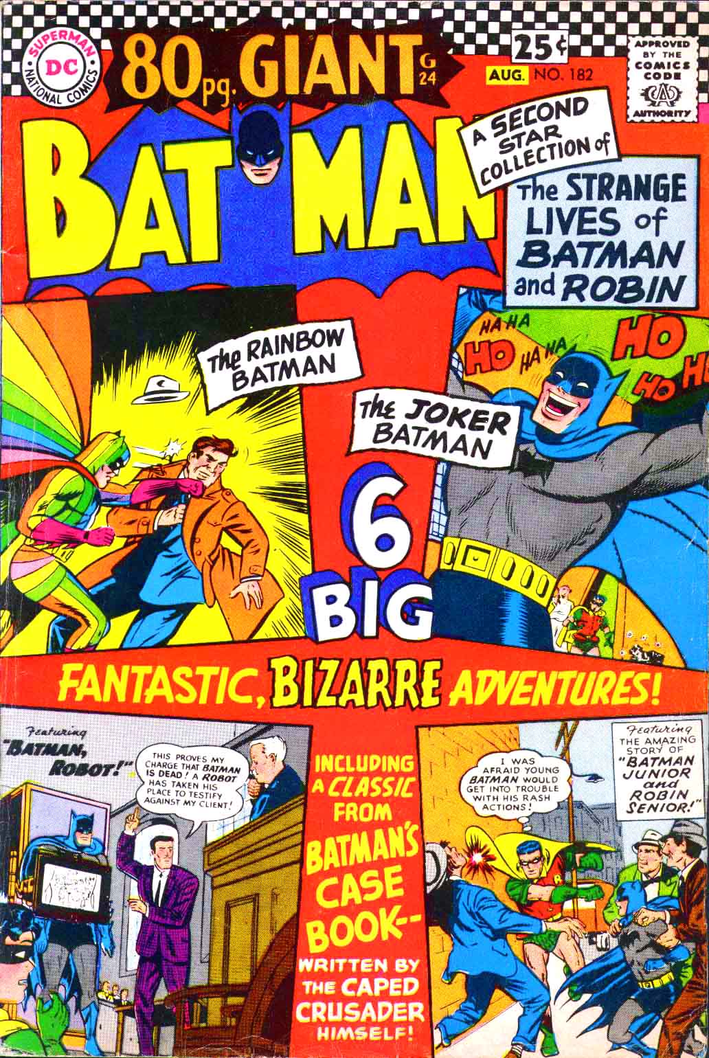 Read online Batman (1940) comic -  Issue #182 - 1