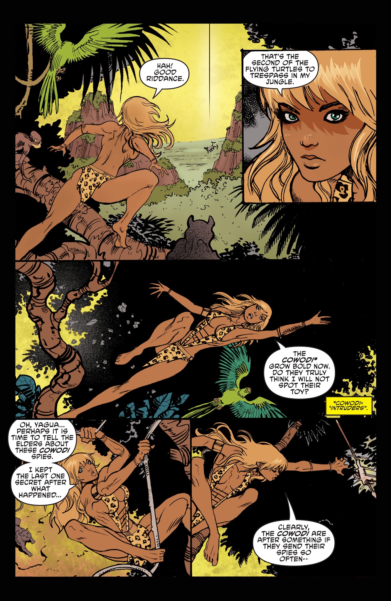 Read online Sheena: Queen Of The Jungle (2017) comic -  Issue #1 - 10