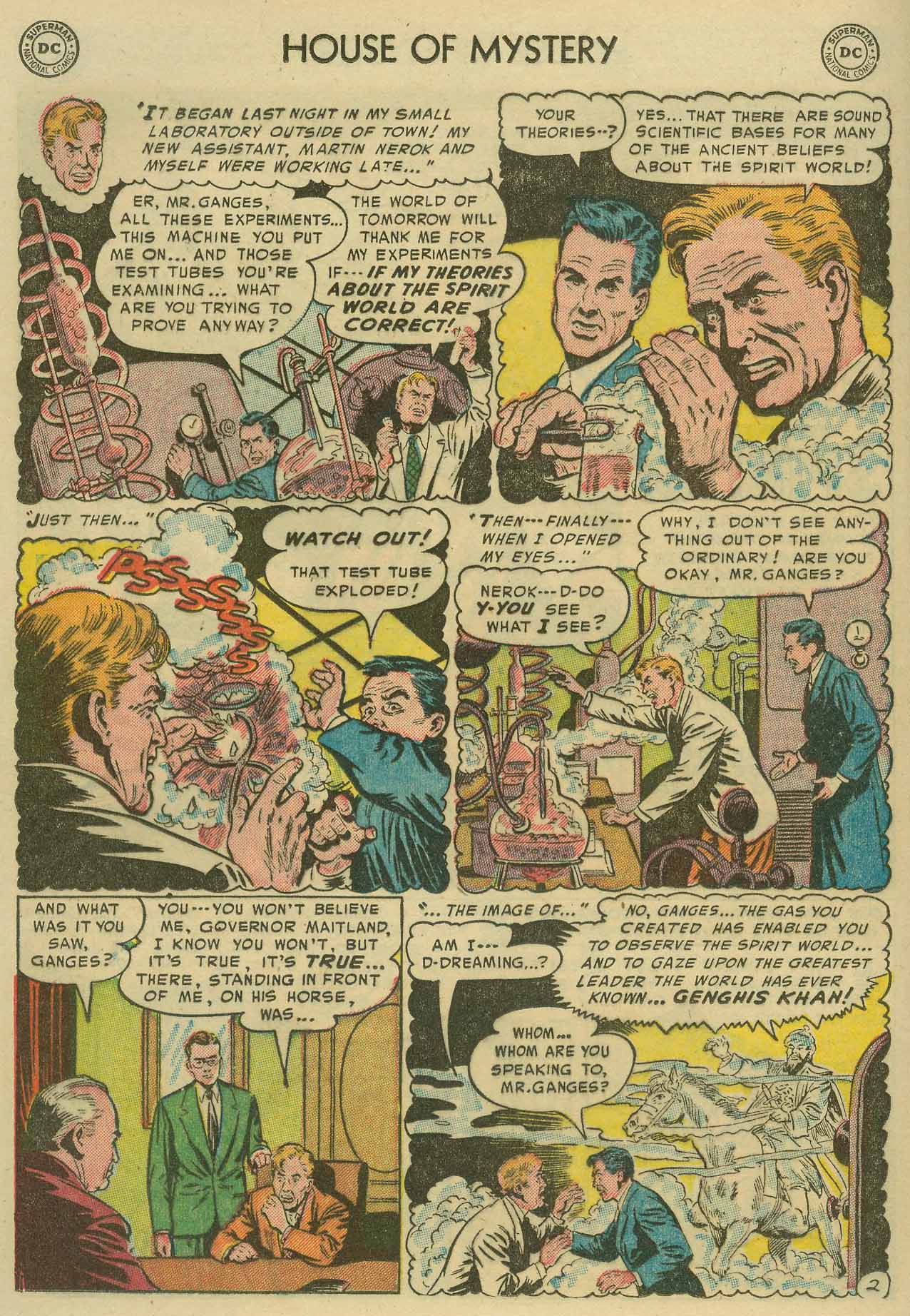 Read online House of Mystery (1951) comic -  Issue #21 - 20