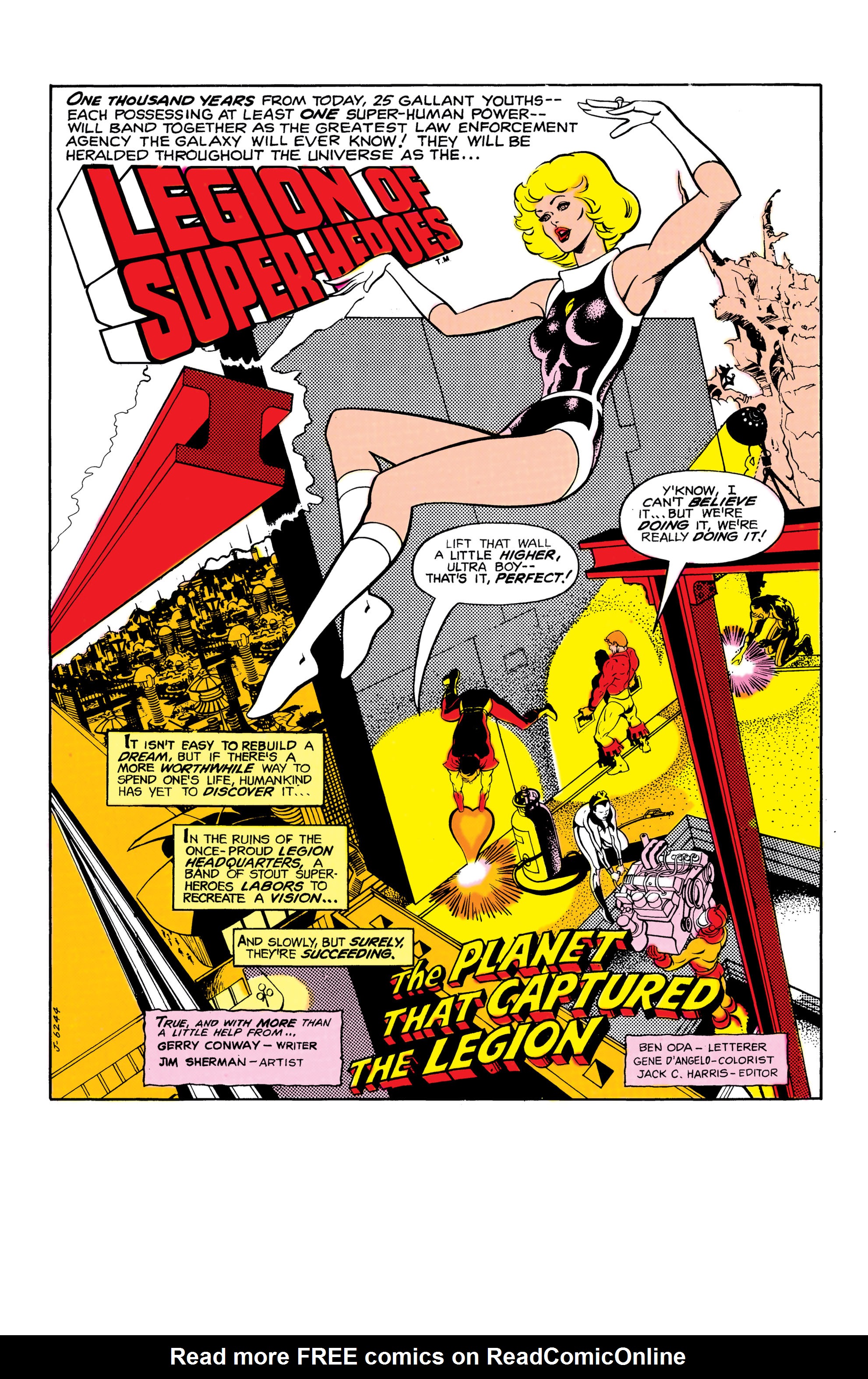 Read online Legion of Super-Heroes (1980) comic -  Issue #262 - 2