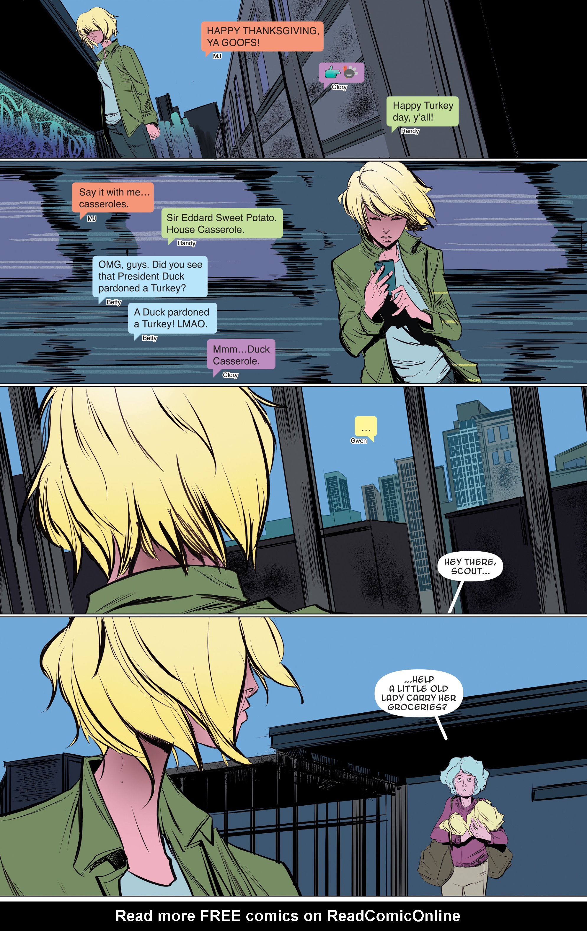 Read online Spider-Gwen [II] comic -  Issue #14 - 9