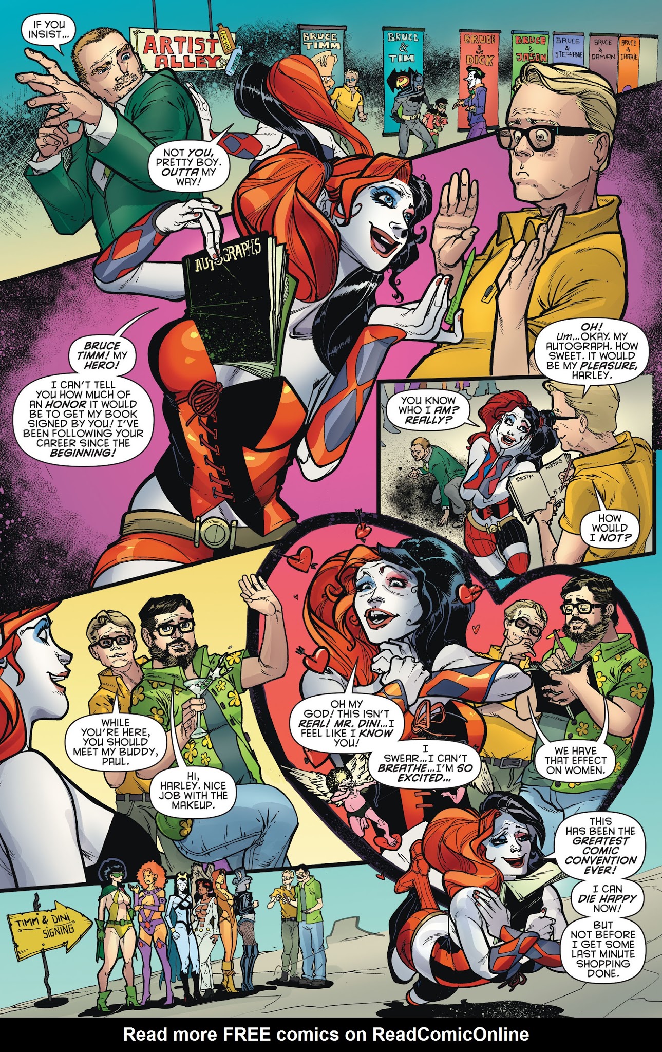 Read online Harley Quinn Invades Comic-Con International: San Diego comic -  Issue # Full - 37