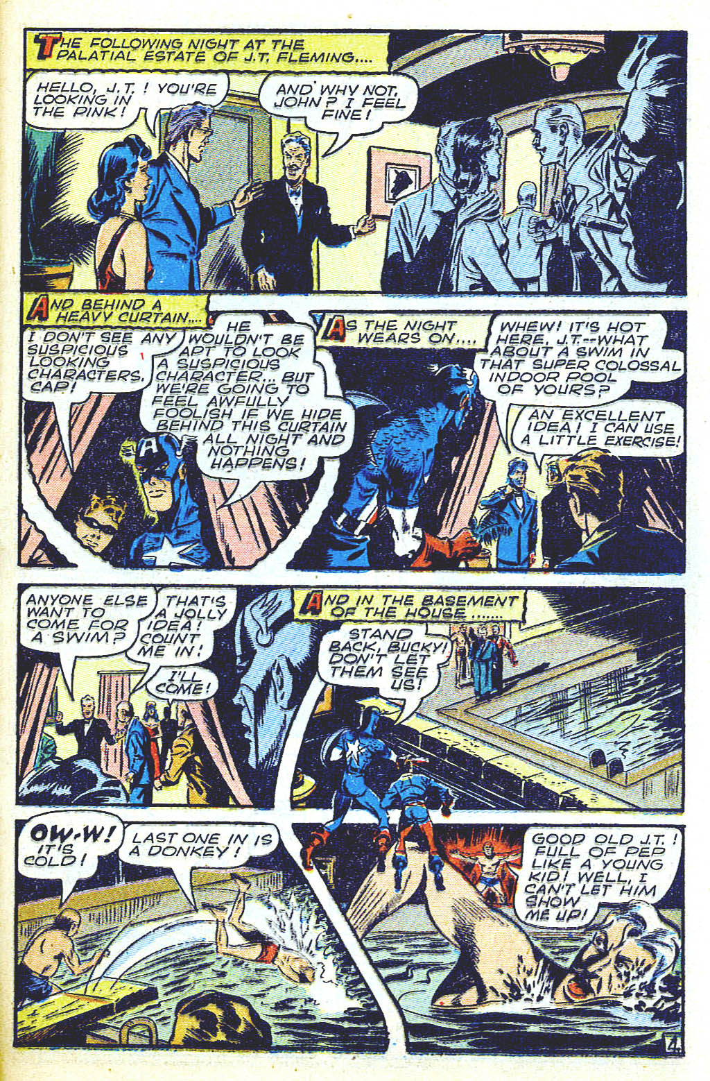 Read online Captain America Comics comic -  Issue #42 - 33