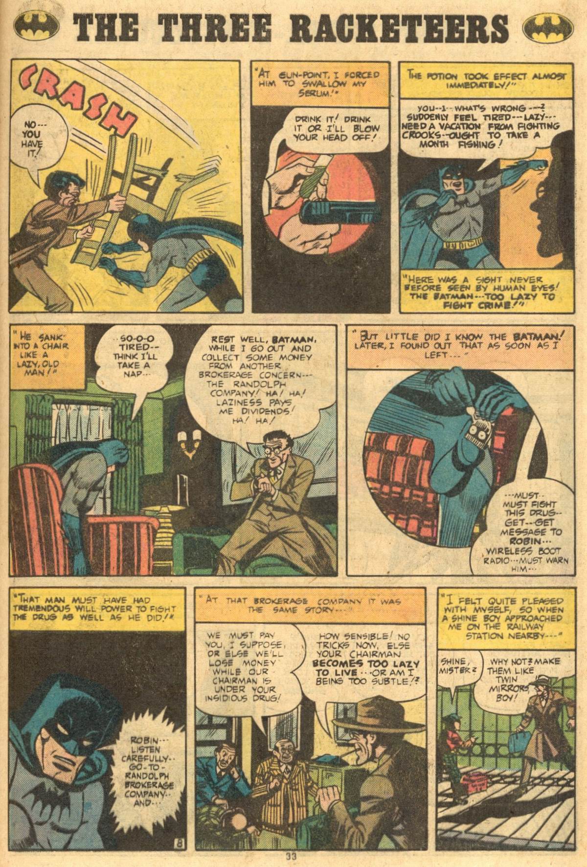 Read online Batman (1940) comic -  Issue #258 - 33