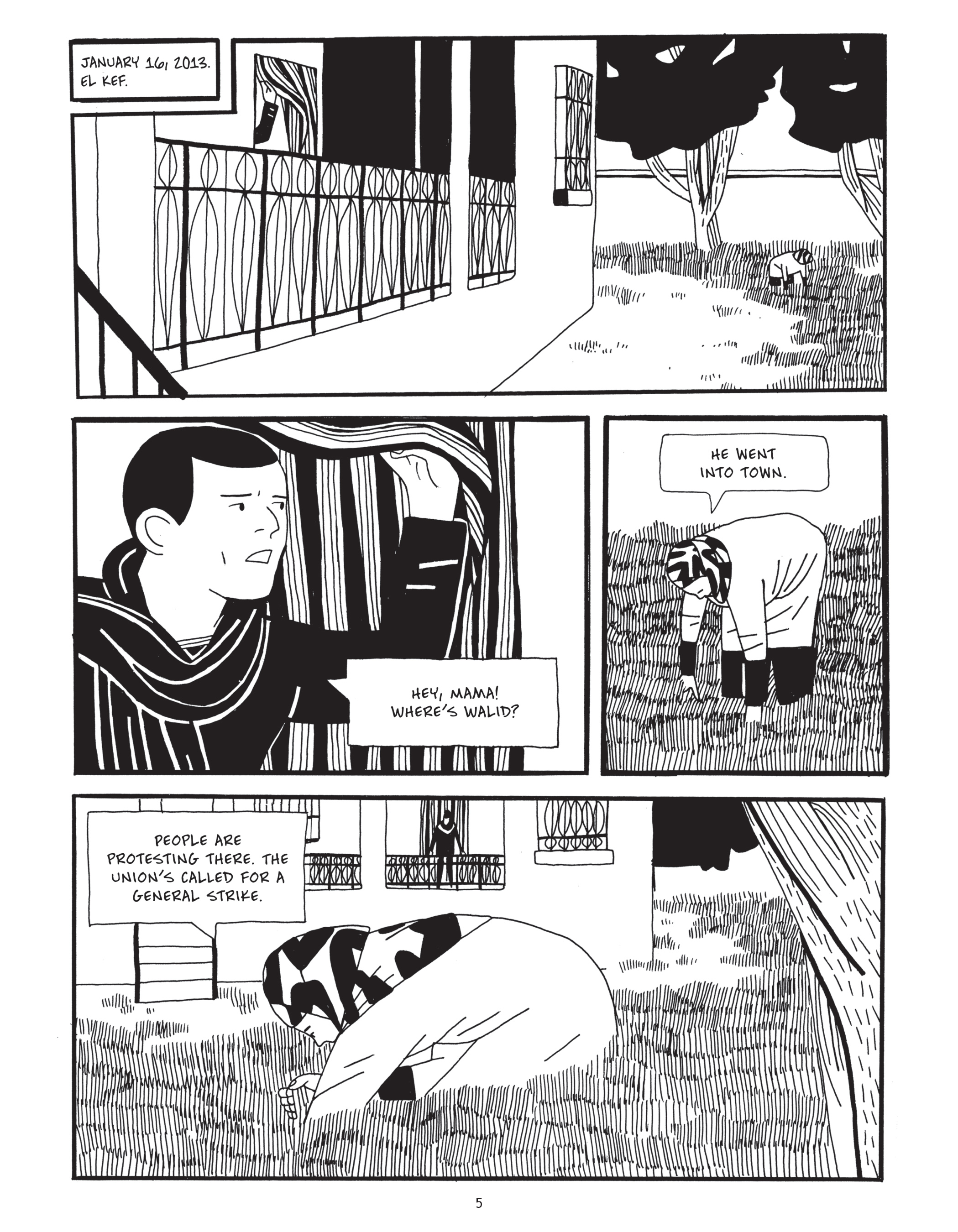 Read online After the Spring: A Story of Tunisian Youth comic -  Issue # TPB - 6