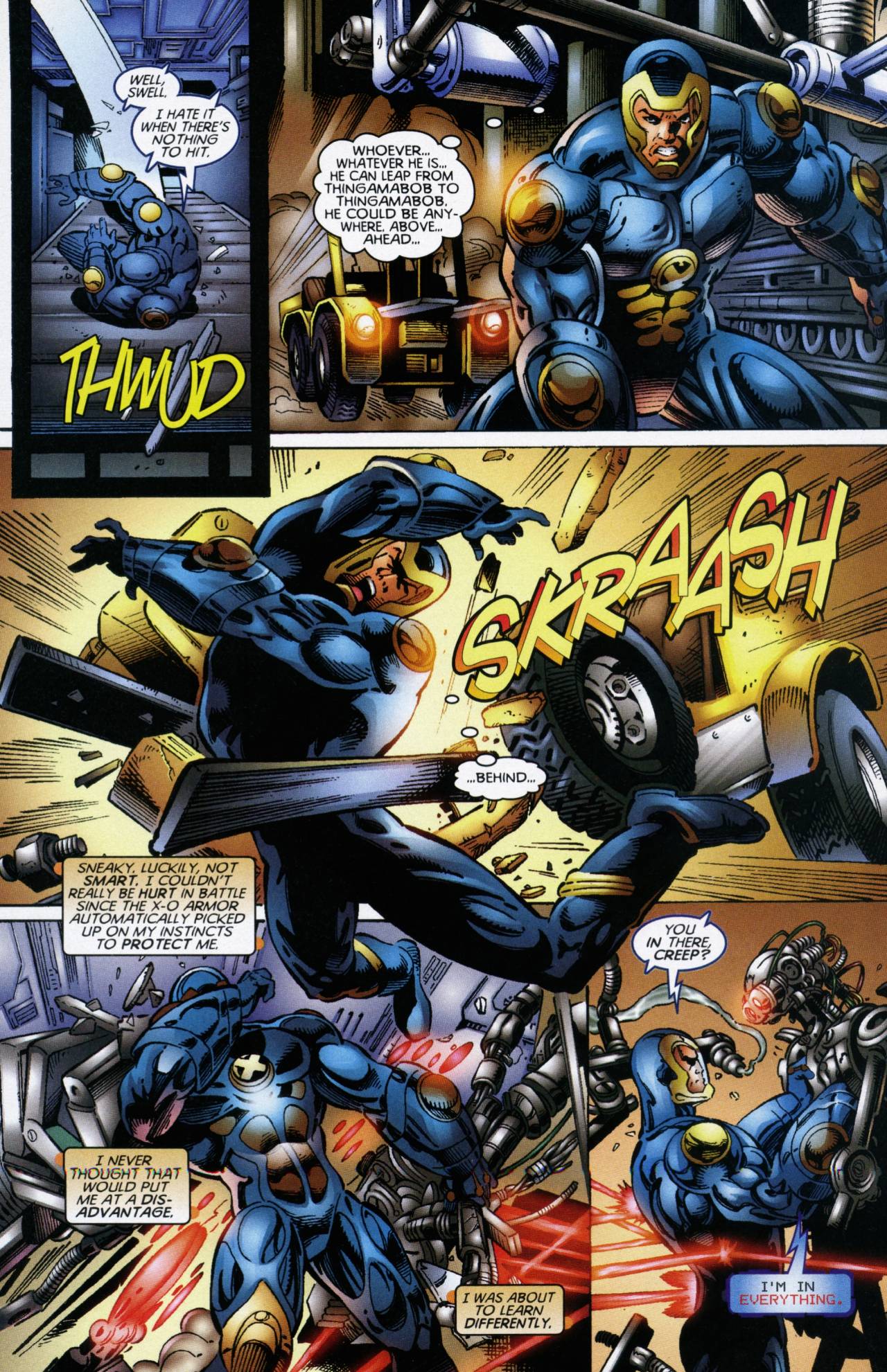 Read online X-O Manowar (1996) comic -  Issue #5 - 21