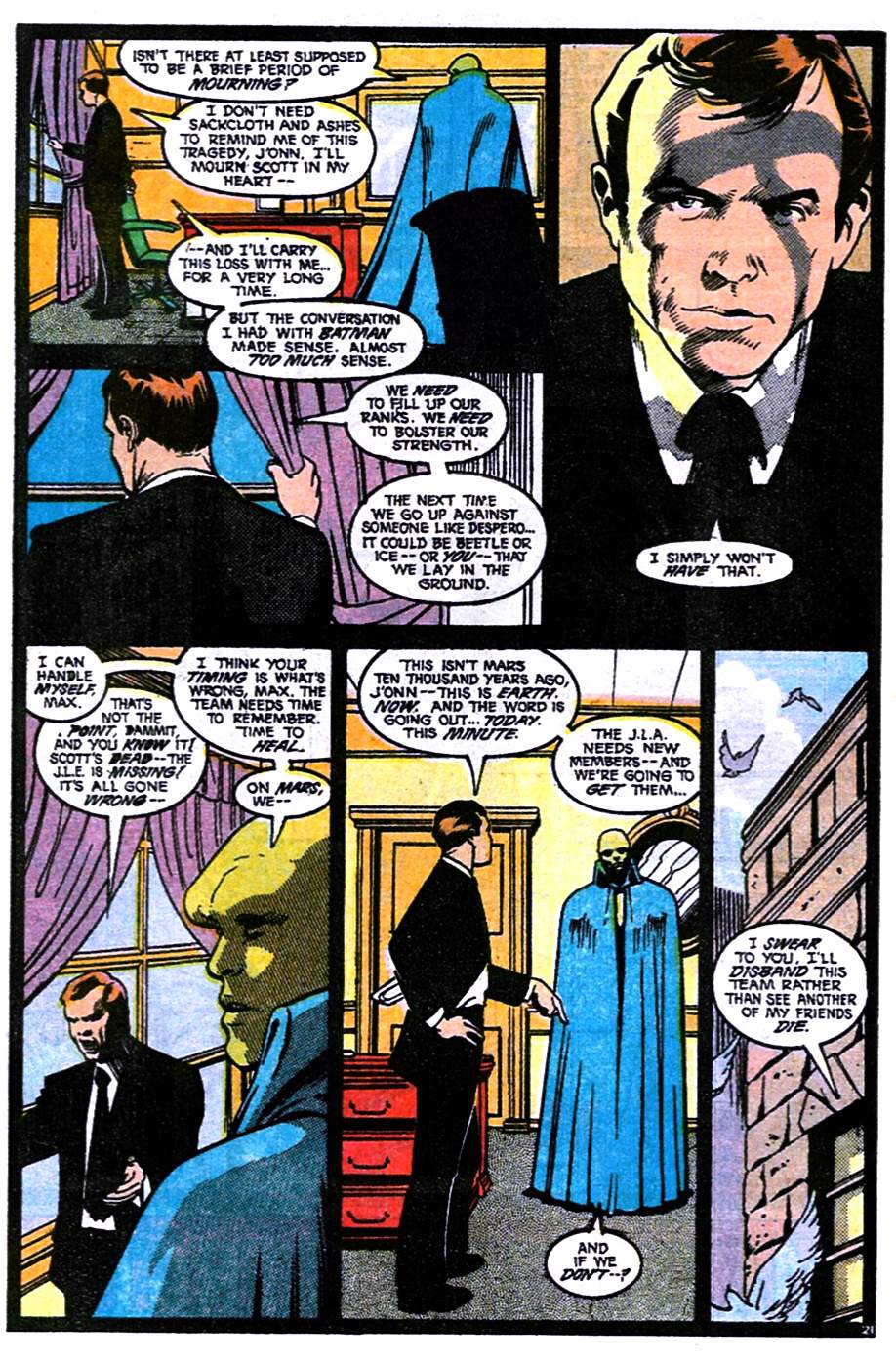 Read online Justice League America comic -  Issue #40 - 22