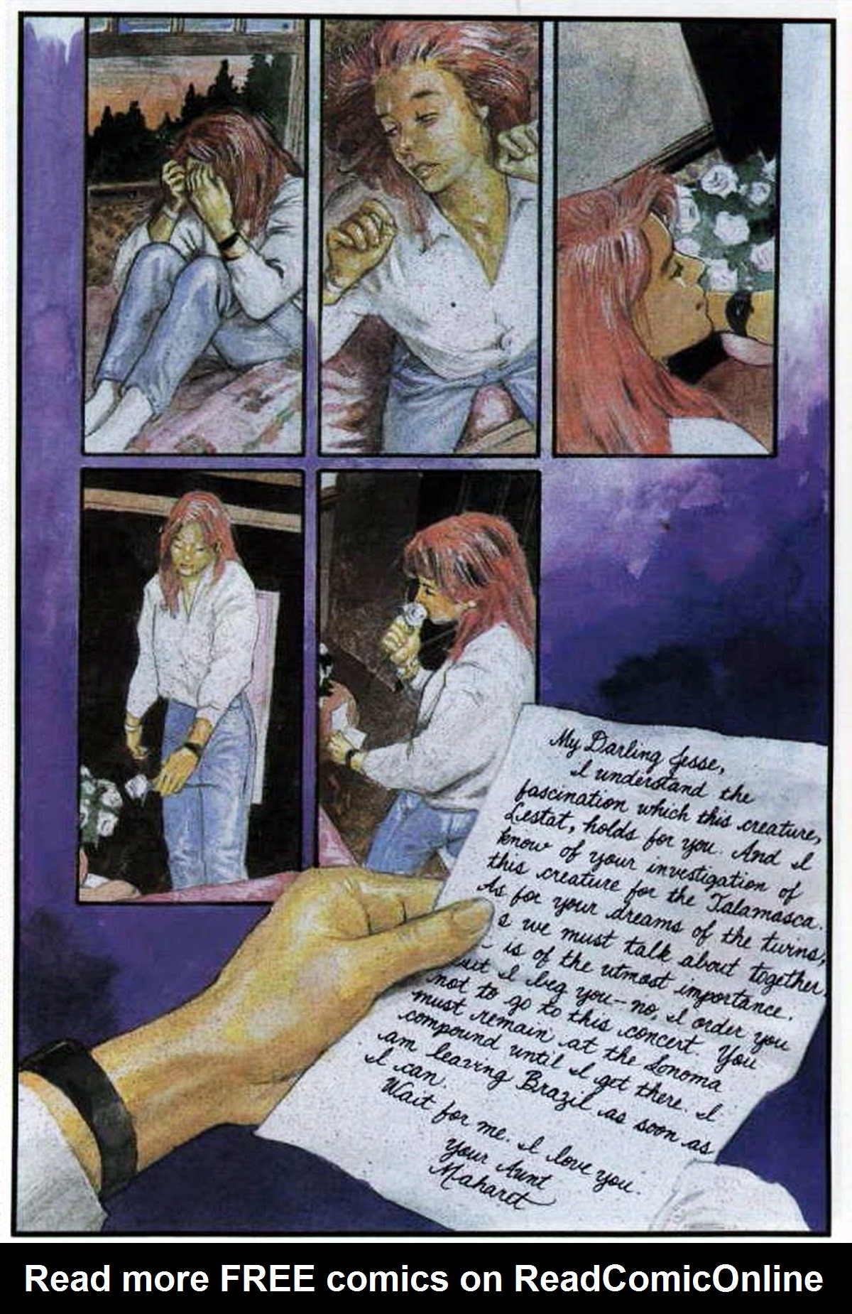 Read online Anne Rice's Queen of the Damned comic -  Issue #4 - 11