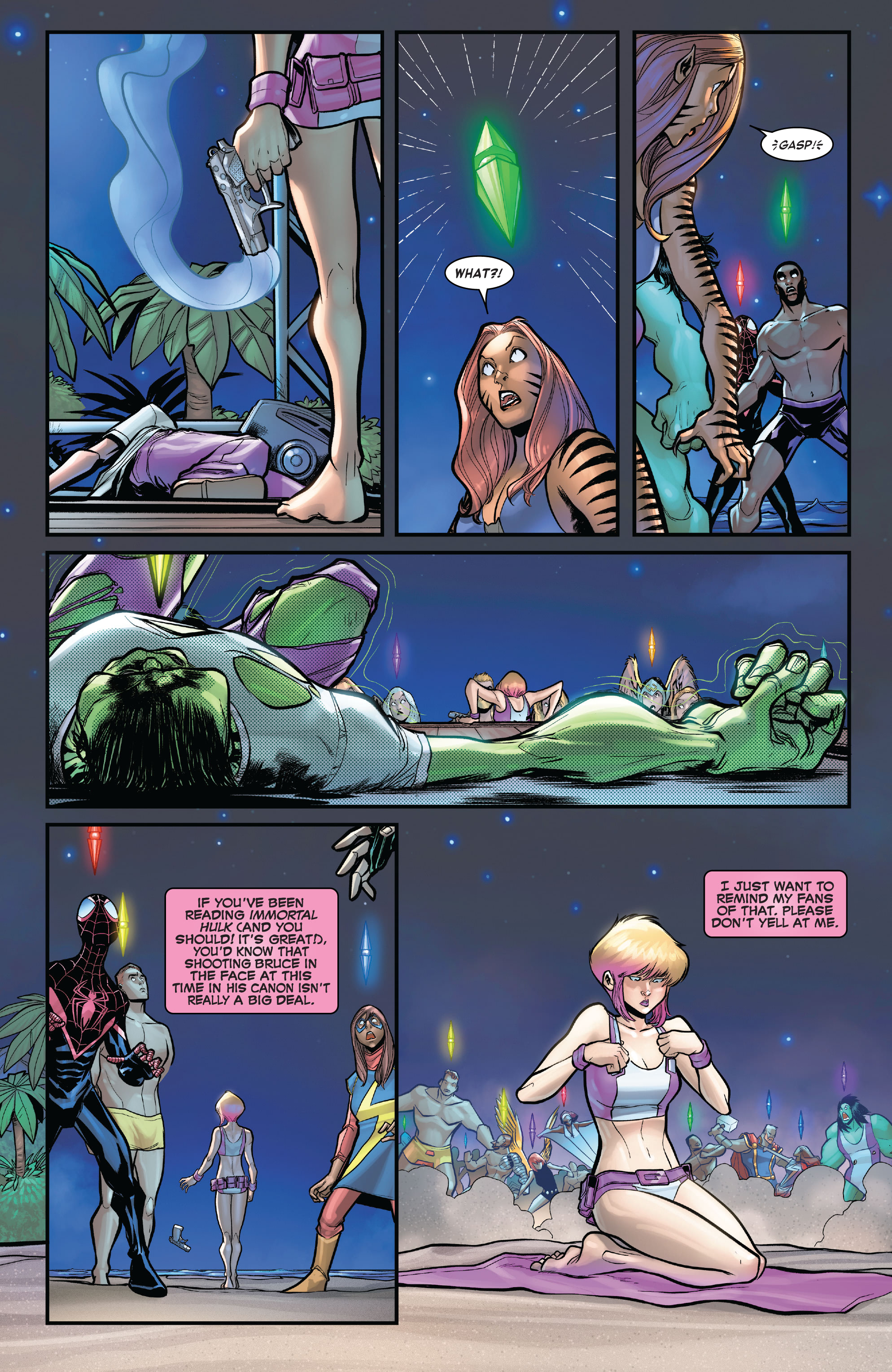 Read online Gwenpool Strikes Back comic -  Issue # _TPB - 66
