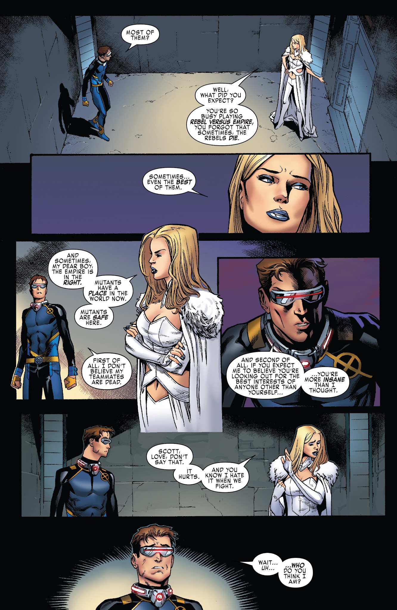 Read online X-Men: Blue comic -  Issue #8 - 7