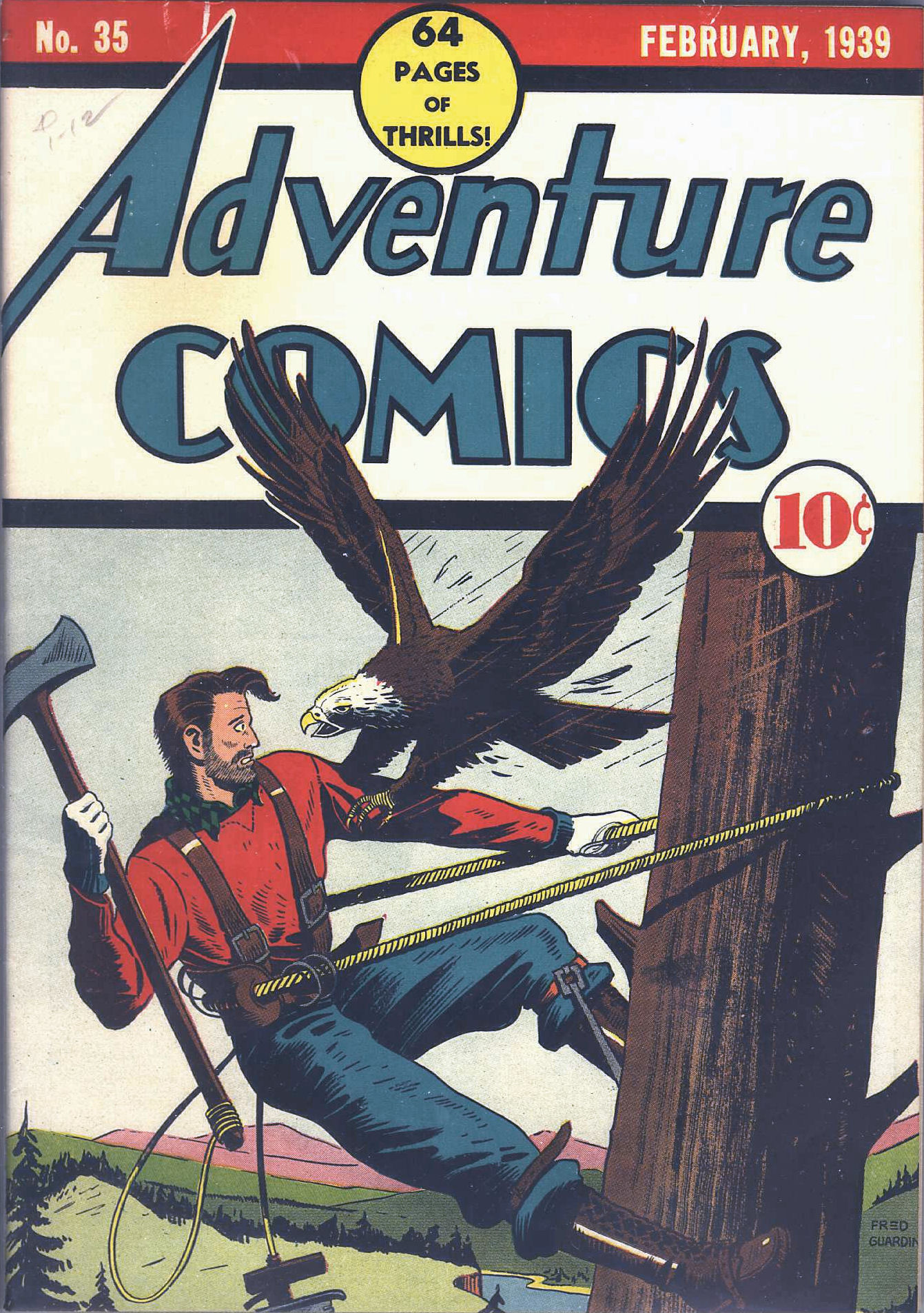 Read online Adventure Comics (1938) comic -  Issue #35 - 2