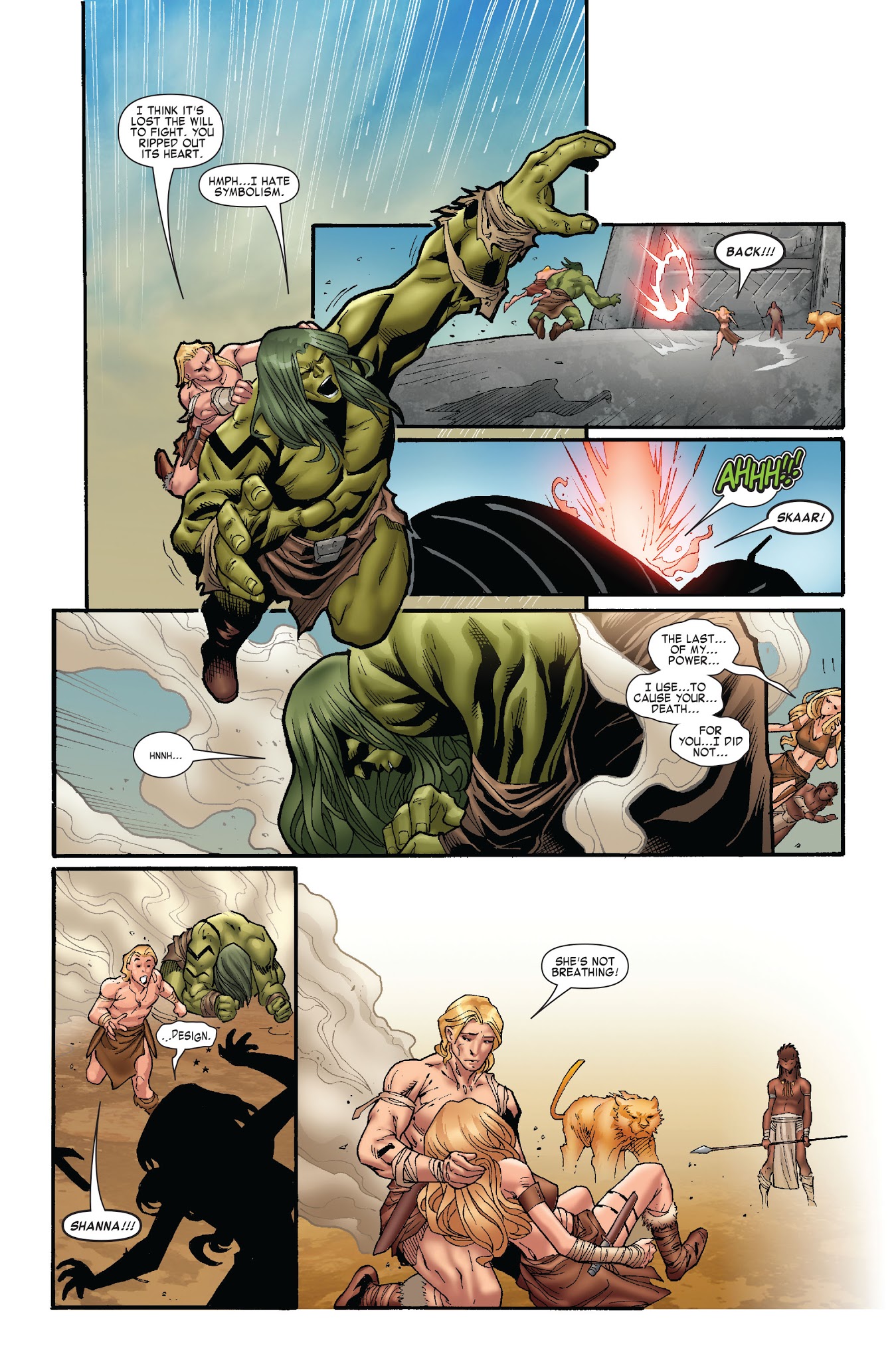 Read online Skaar: King of the Savage Land comic -  Issue # TPB - 114