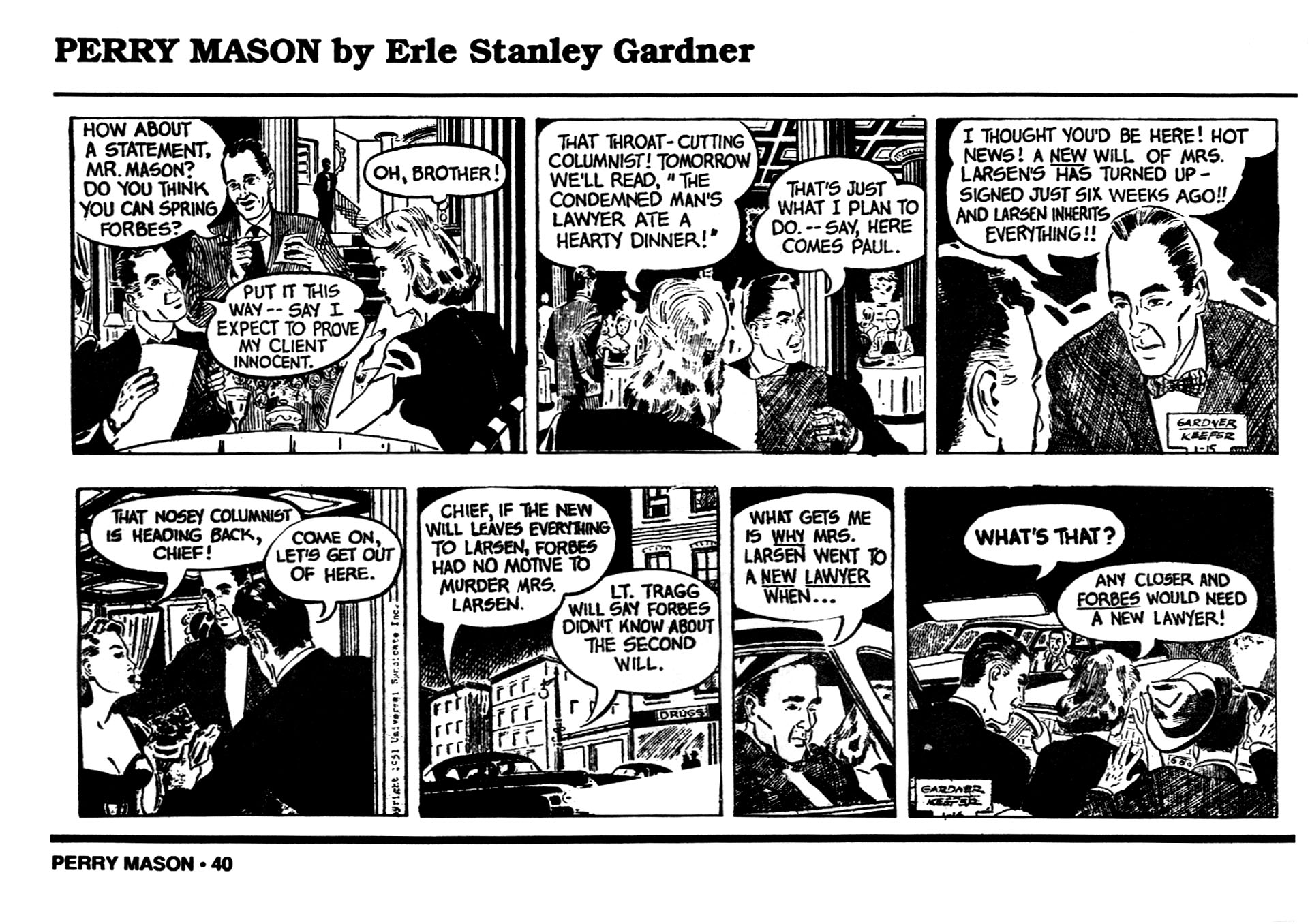 Read online Four Cases of Murder comic -  Issue # TPB - 48