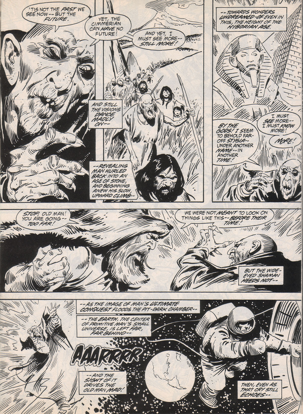 Read online The Savage Sword Of Conan comic -  Issue #222 - 16